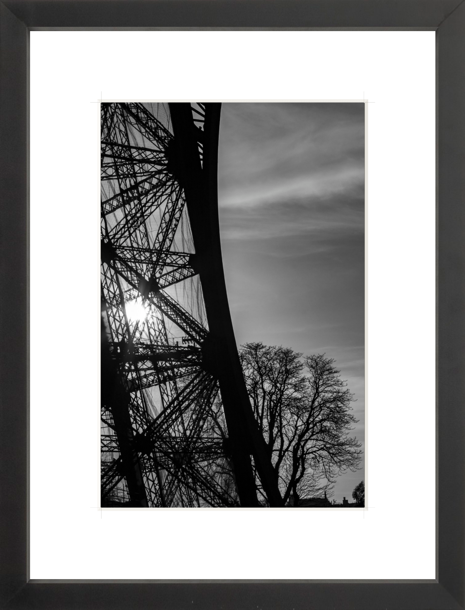 #Framed Print_8x12"_Black