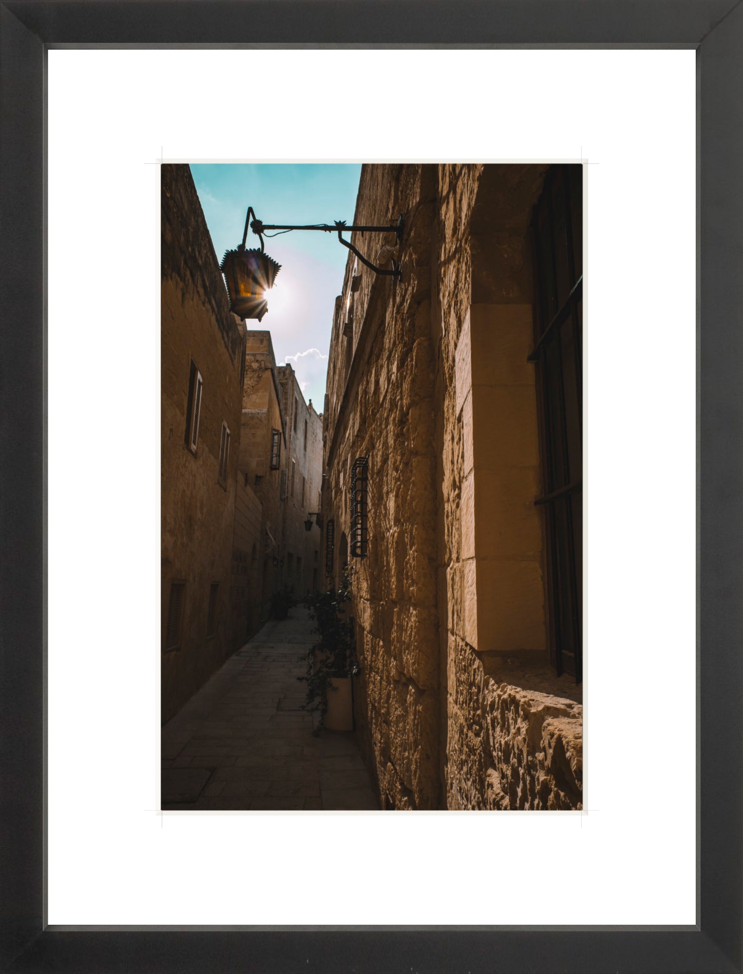 #Framed Print_8x12"_Black