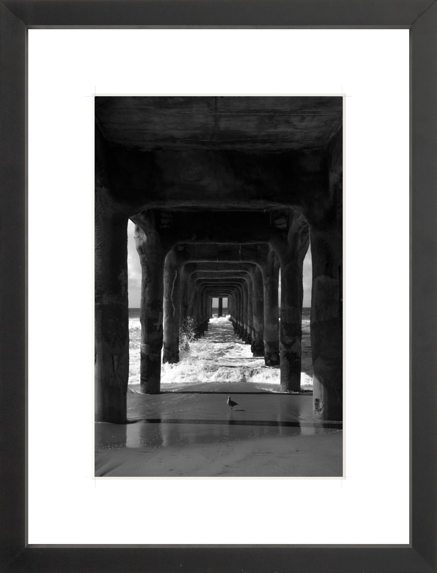 #Framed Print_8x12"_Black