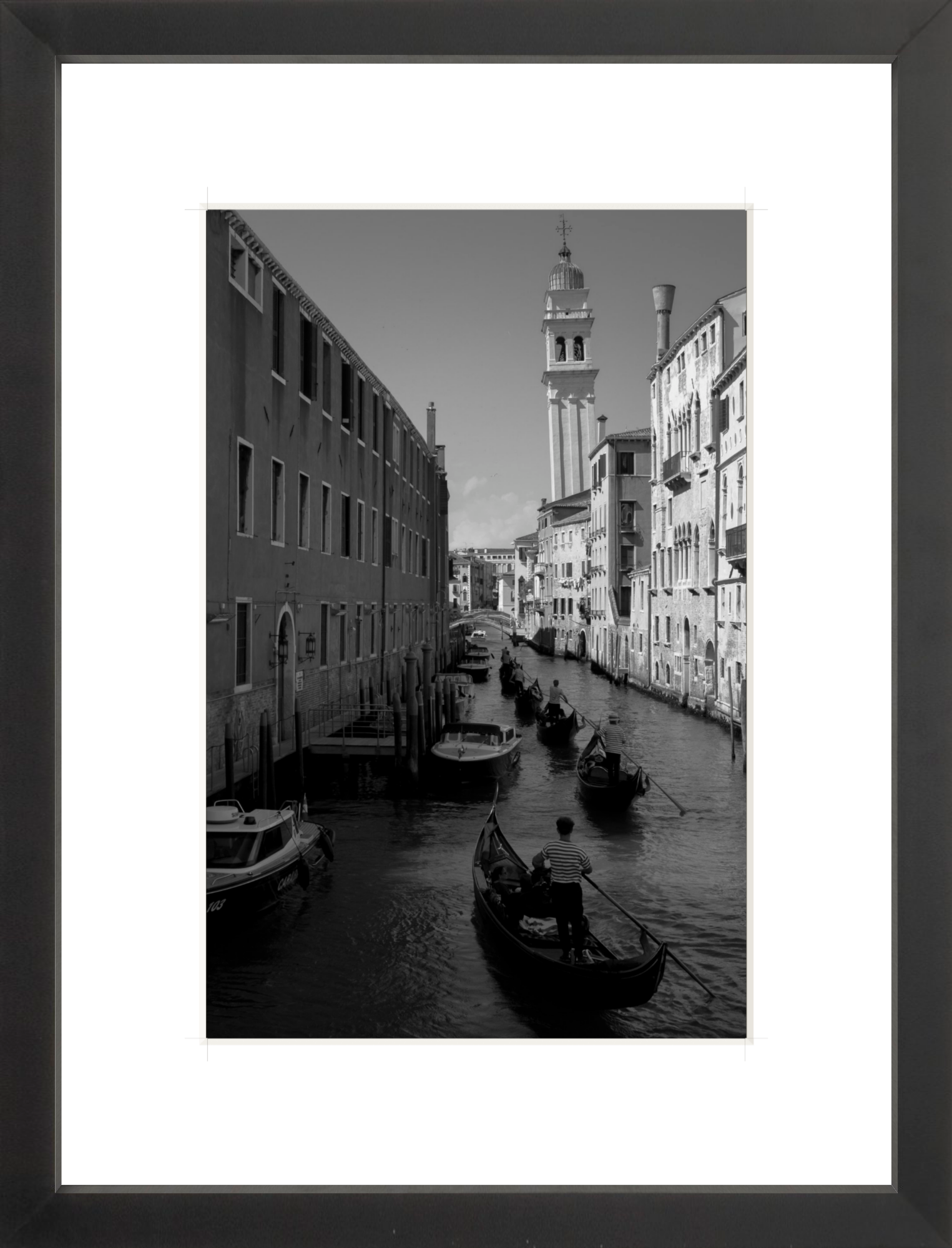 #Framed Print_8x12"_Black
