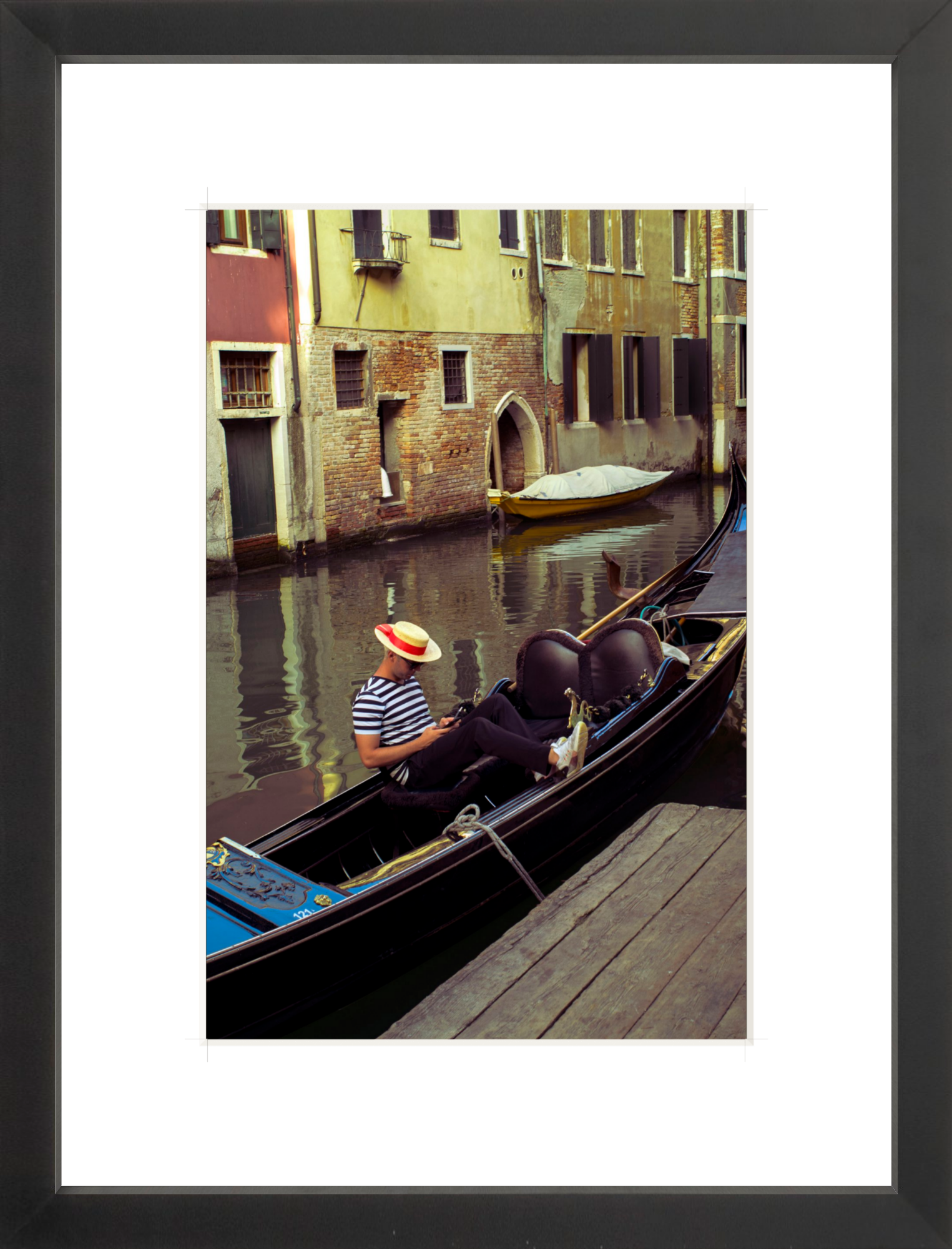 #Framed Print_8x12"_Black