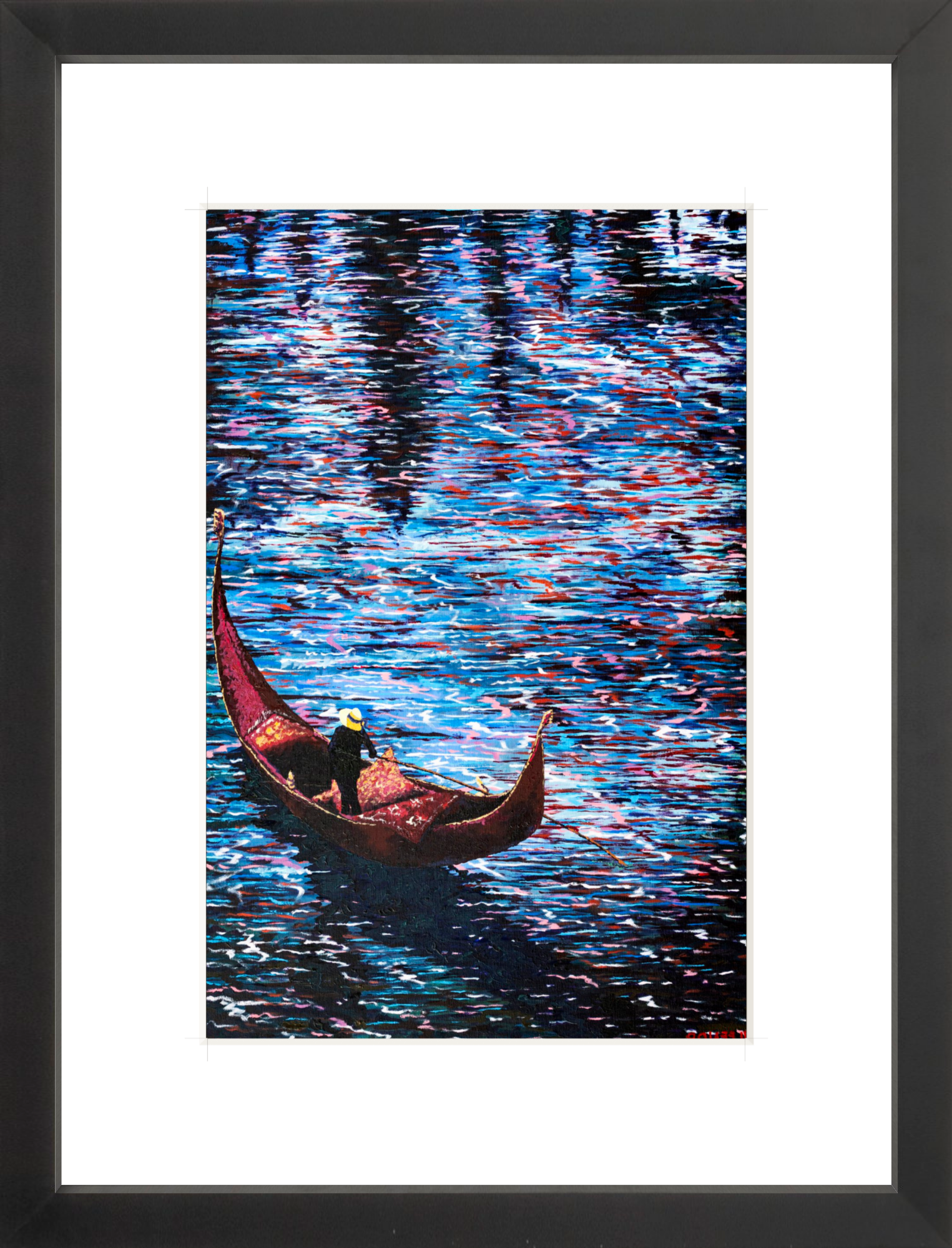 #Framed Print_8x12"_Black