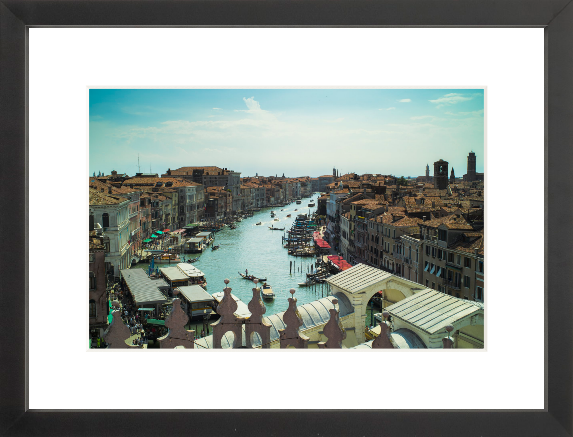 #Framed Print_12x8"_Black