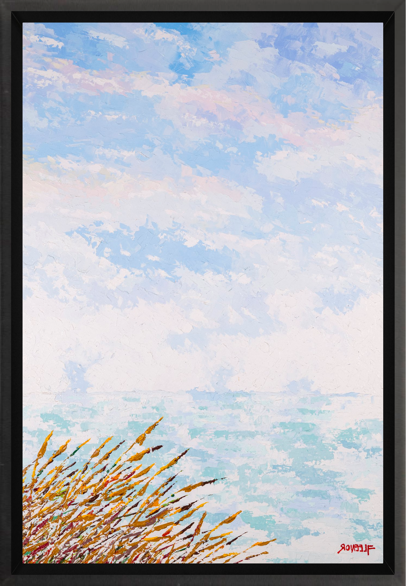 #Framed Canvas_8x12"_Black