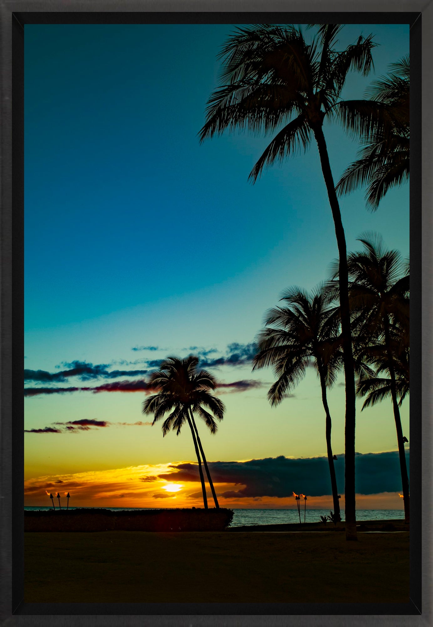#Framed Canvas_8x12"_Black