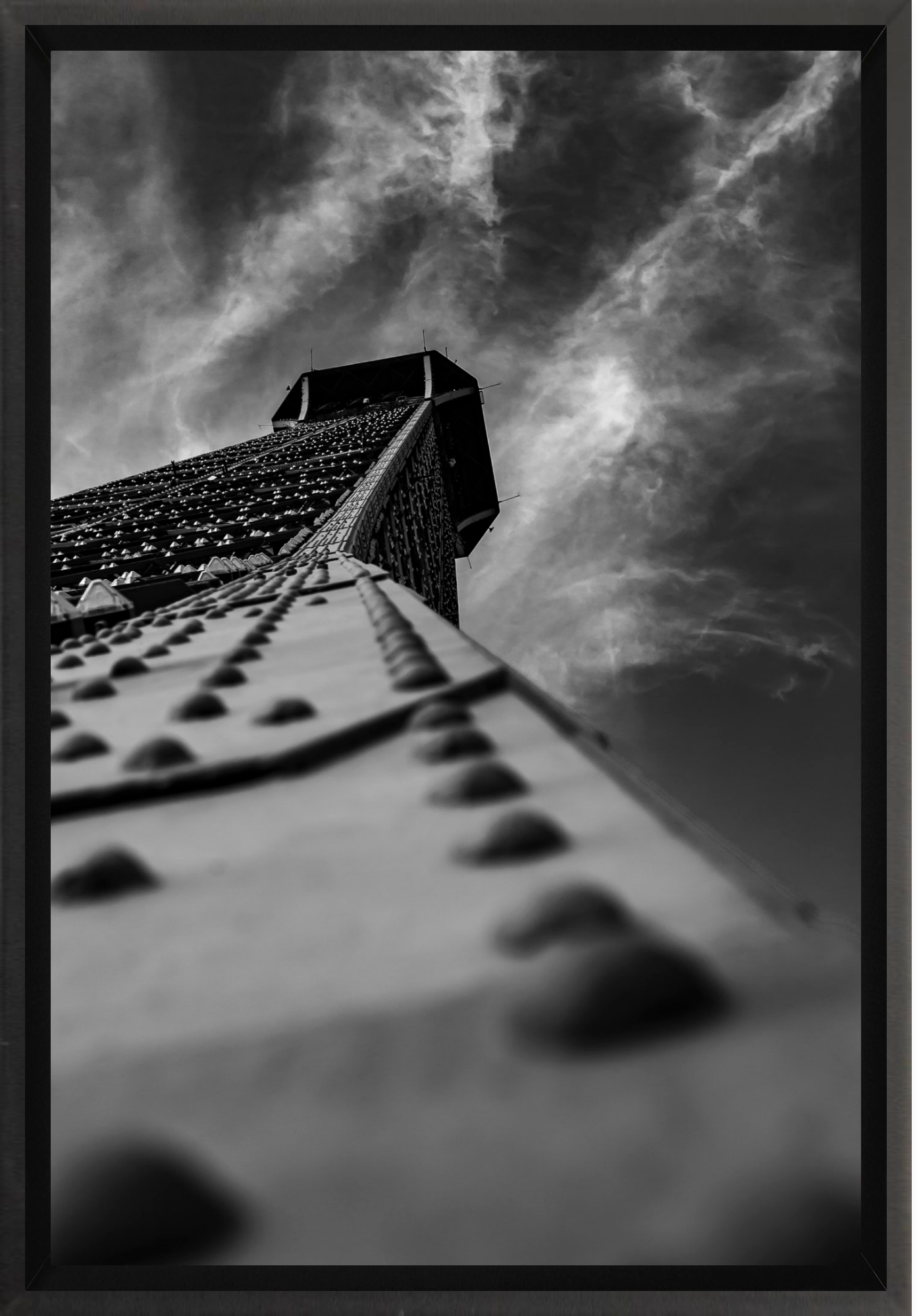#Framed Canvas_8x12"_Black