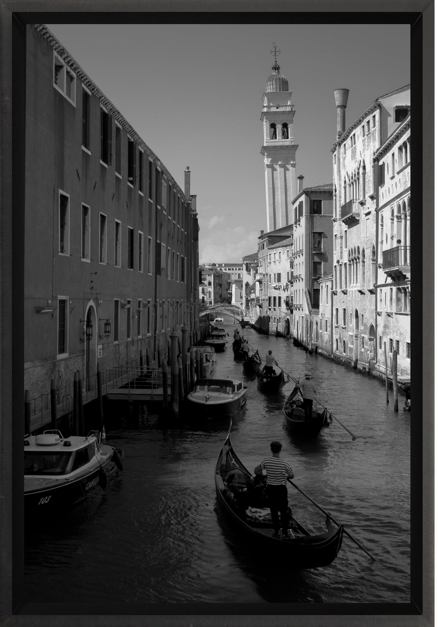 #Framed Canvas_8x12"_Black