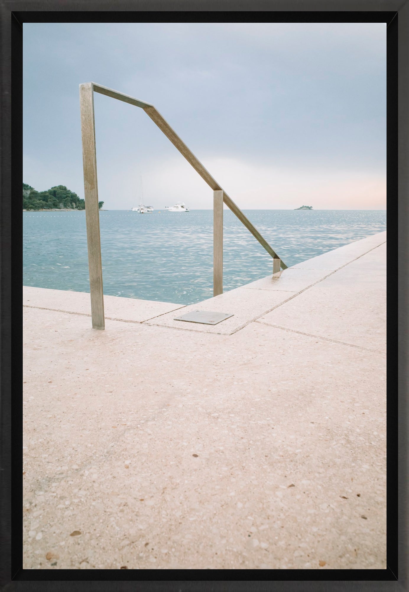 #Framed Canvas_8x12"_Black