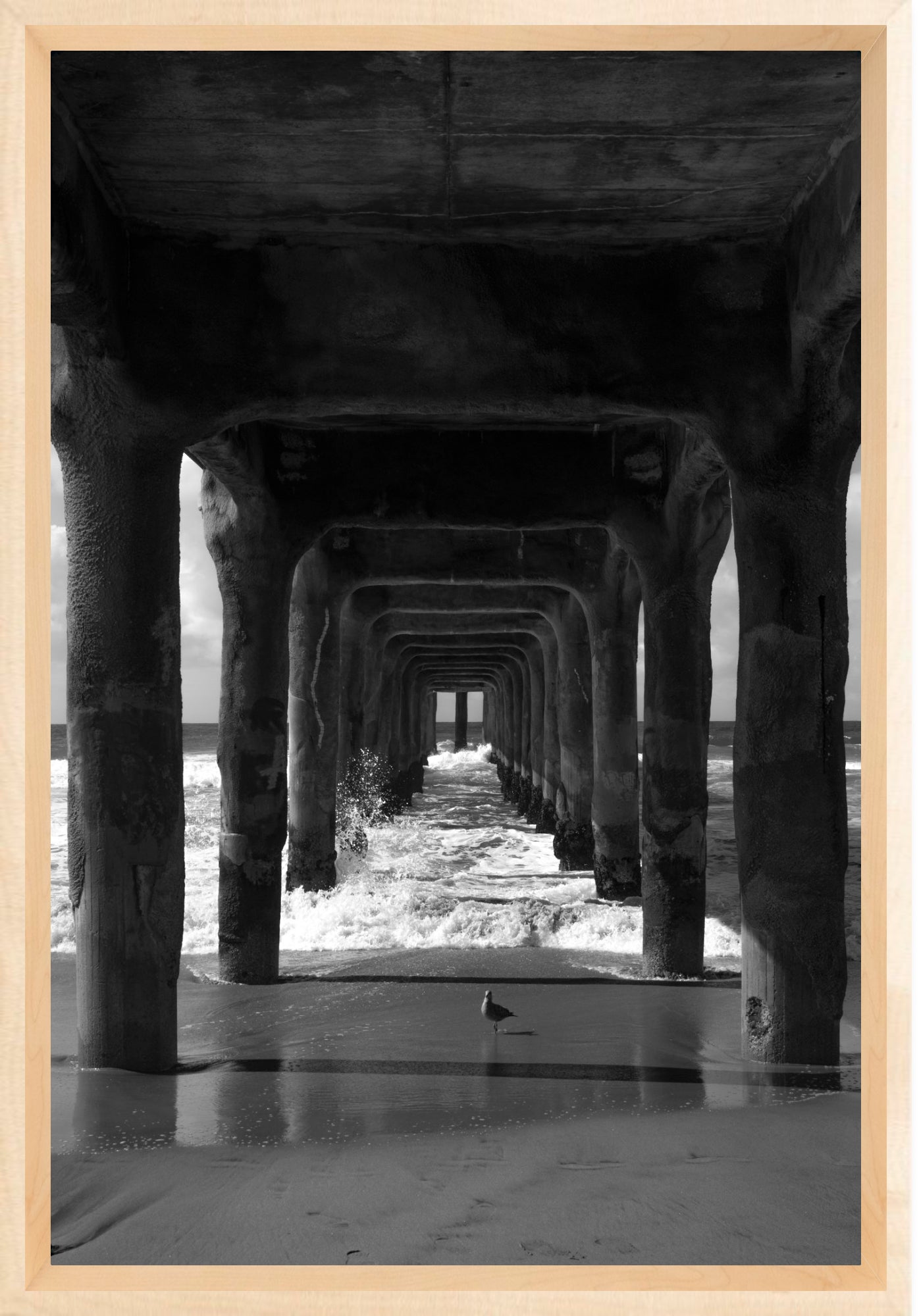 #Framed Canvas_8x12"_Natural