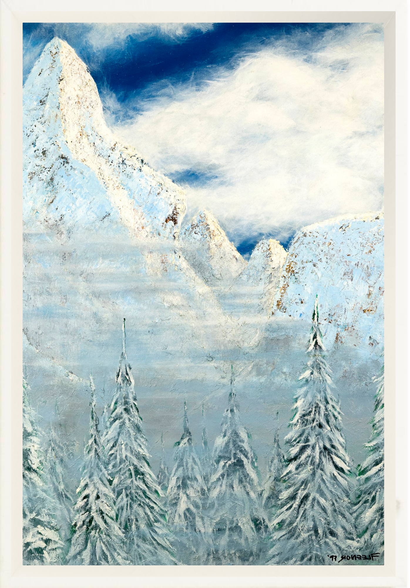 #Framed Canvas_8x12"_White