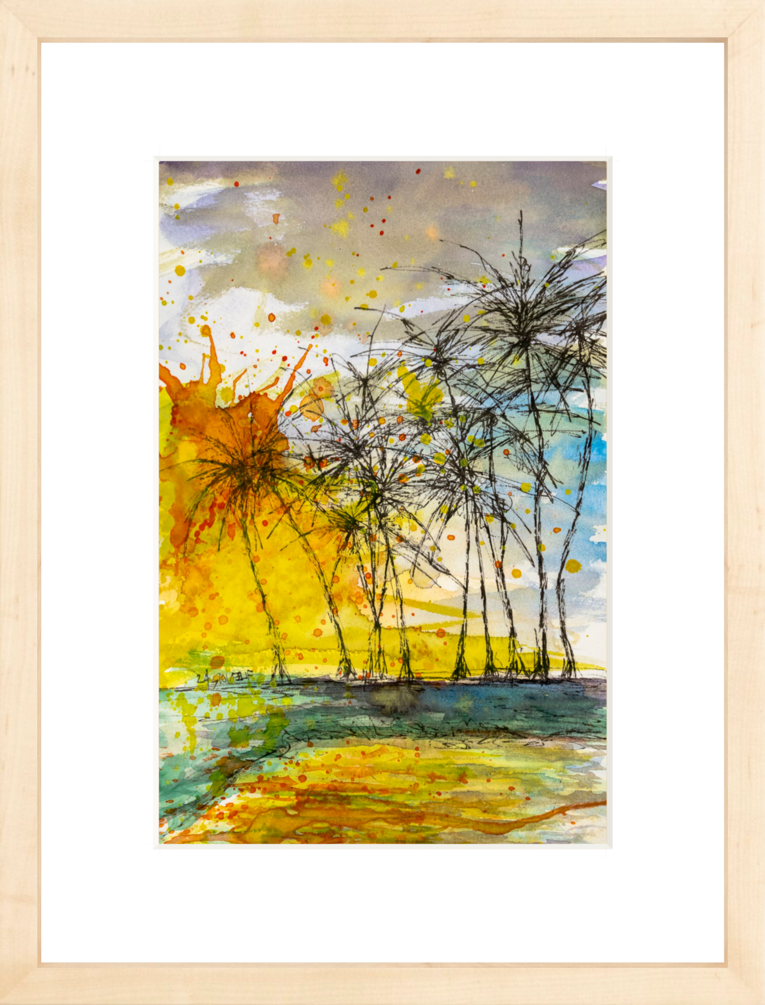 #Framed Print_8x12"_Natural
