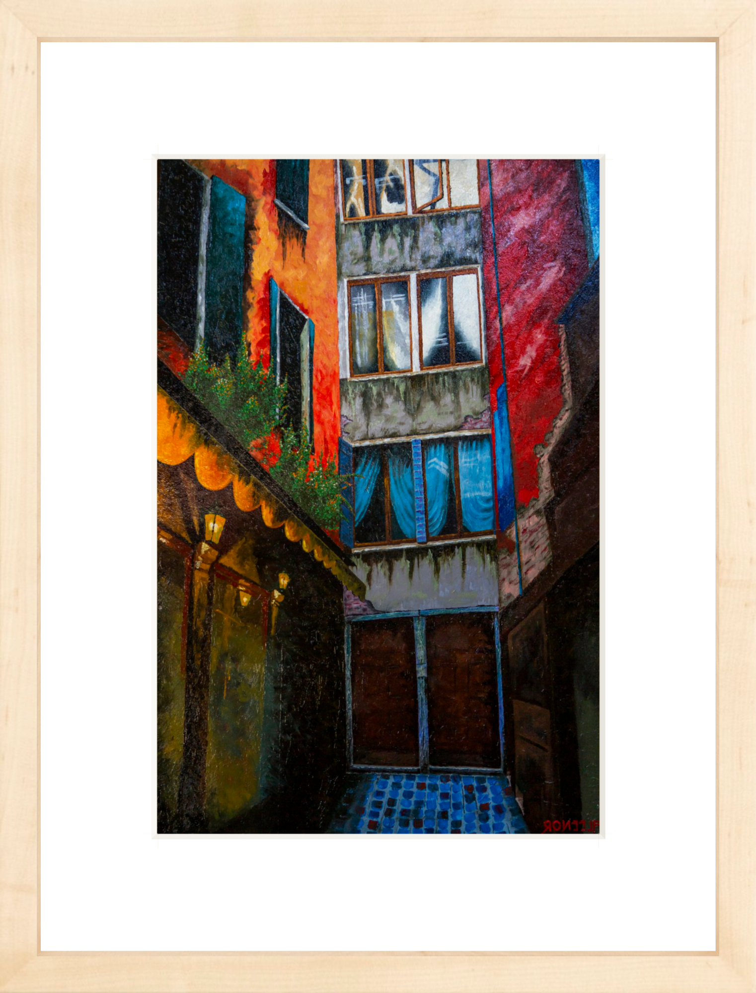 #Framed Print_8x12"_Natural