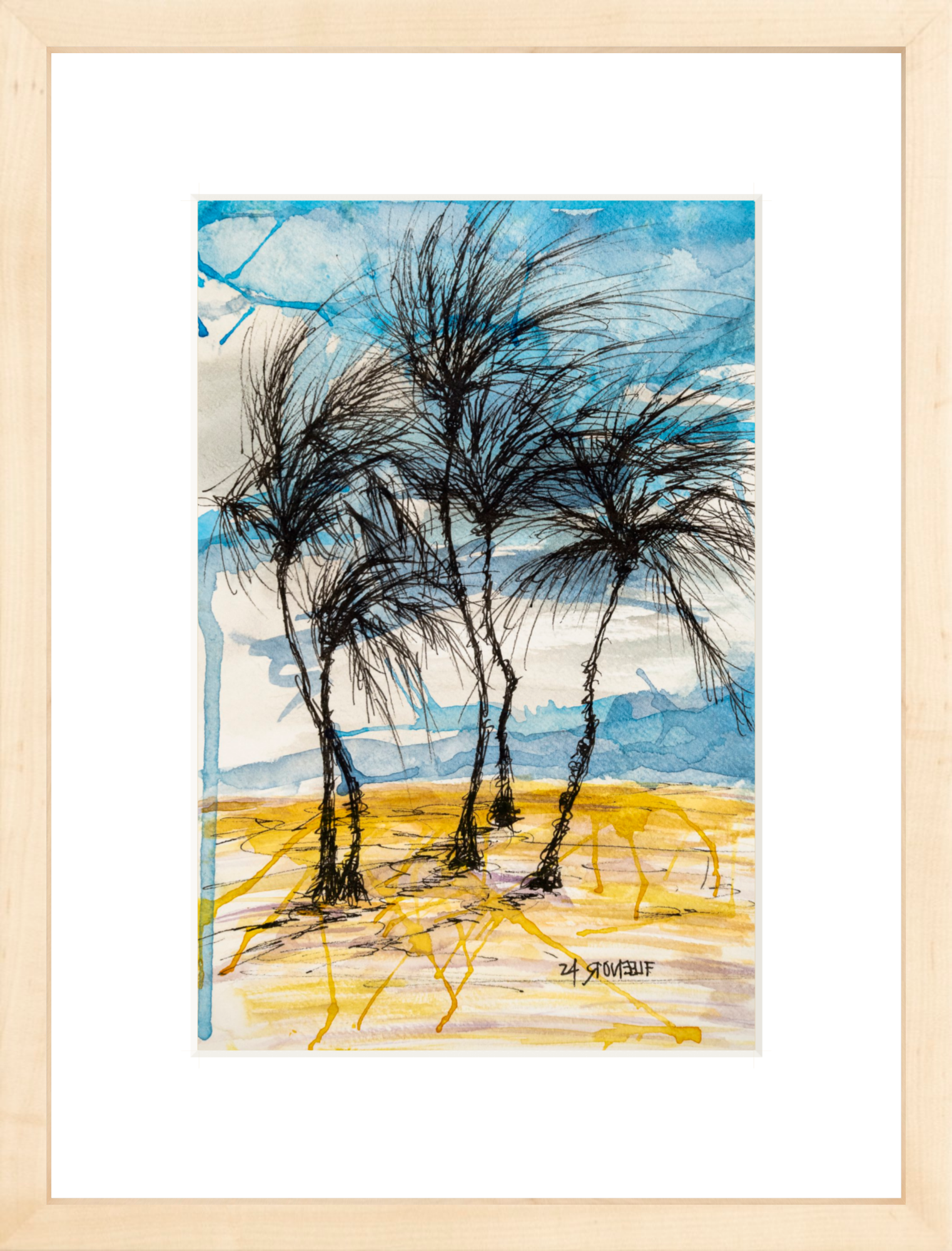 #Framed Print_8x12"_Natural