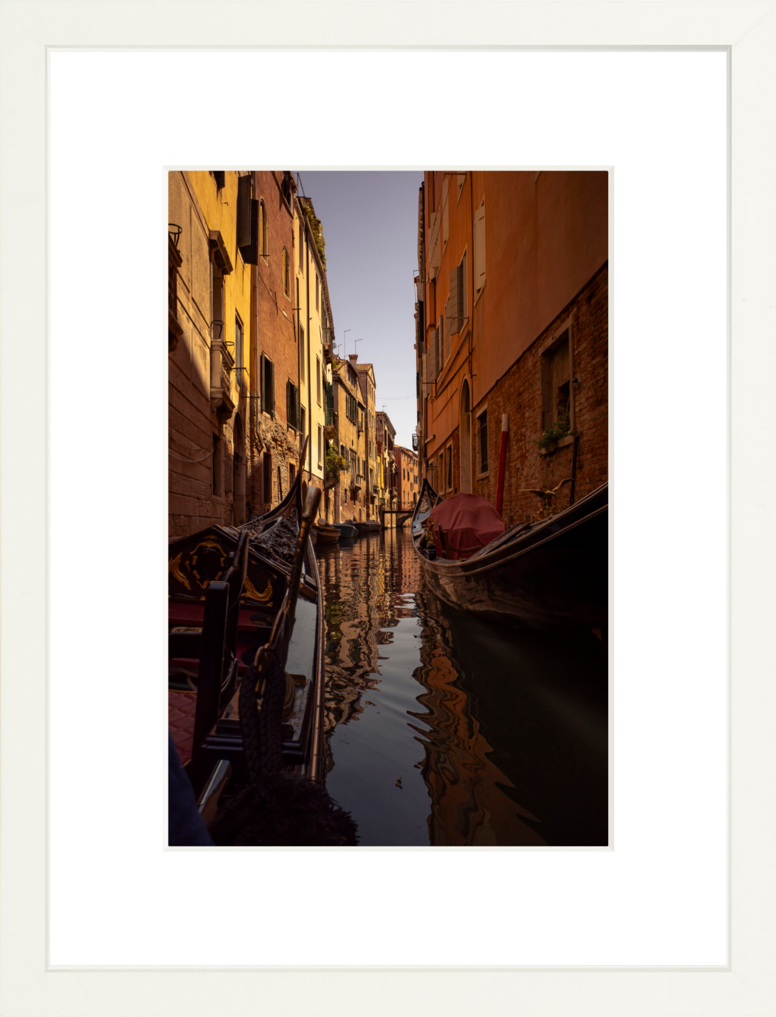 #Framed Print_8x12"_White