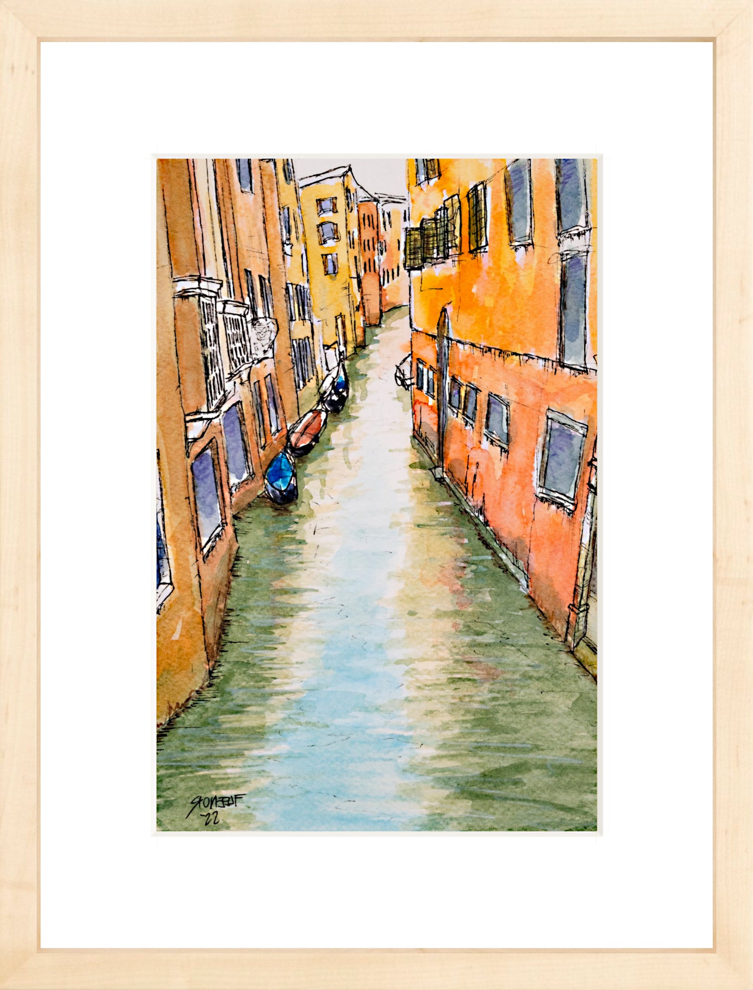 #Framed Print_8x12"_Natural