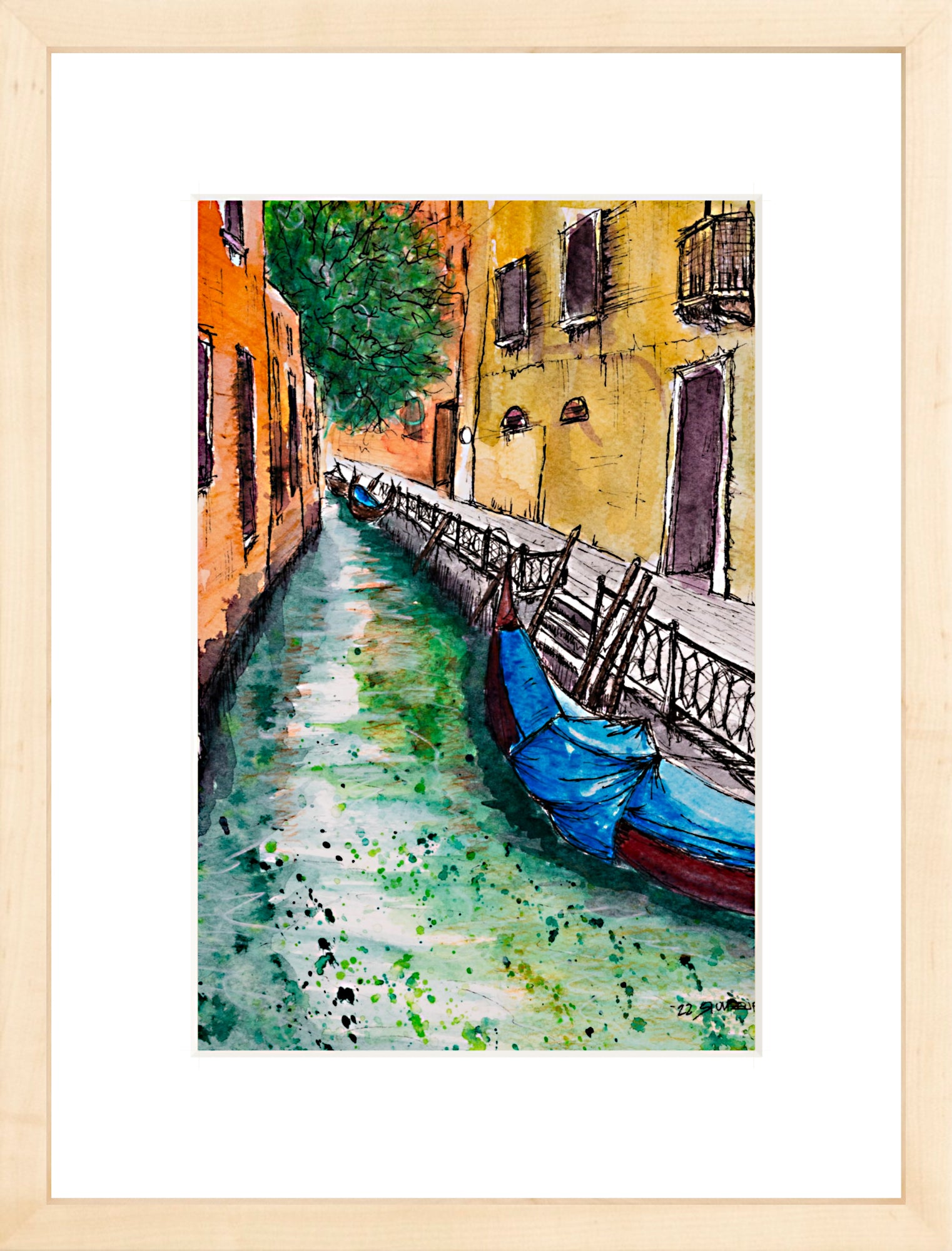 #Framed Print_8x12"_Natural