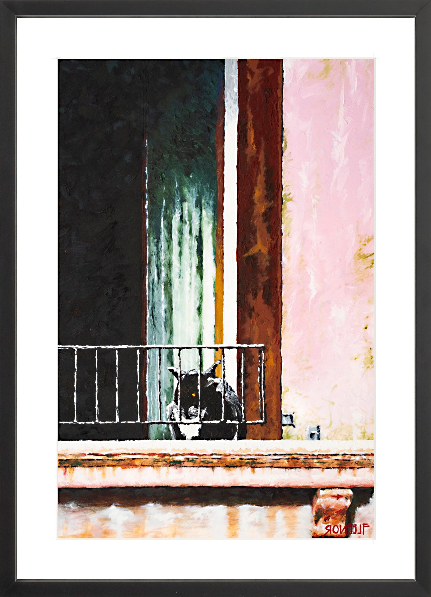 #Framed Print_16x24"_Black