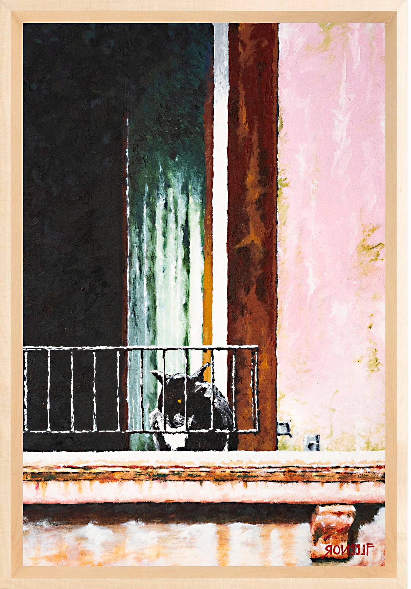 #Framed Canvas_8x12"_Natural