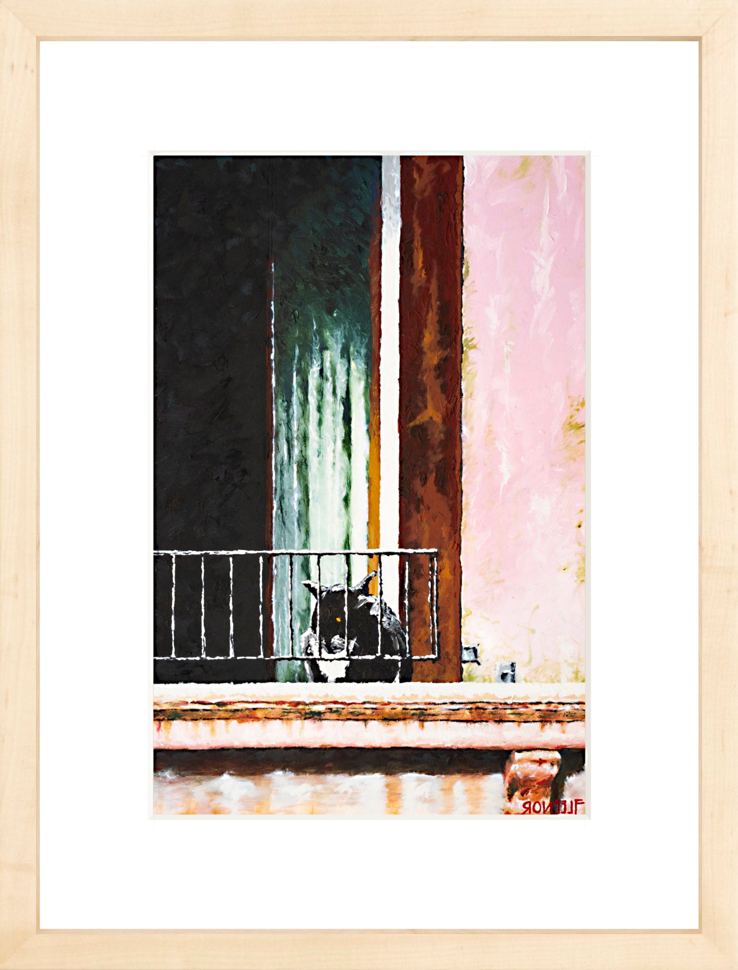 #Framed Print_8x12"_Natural