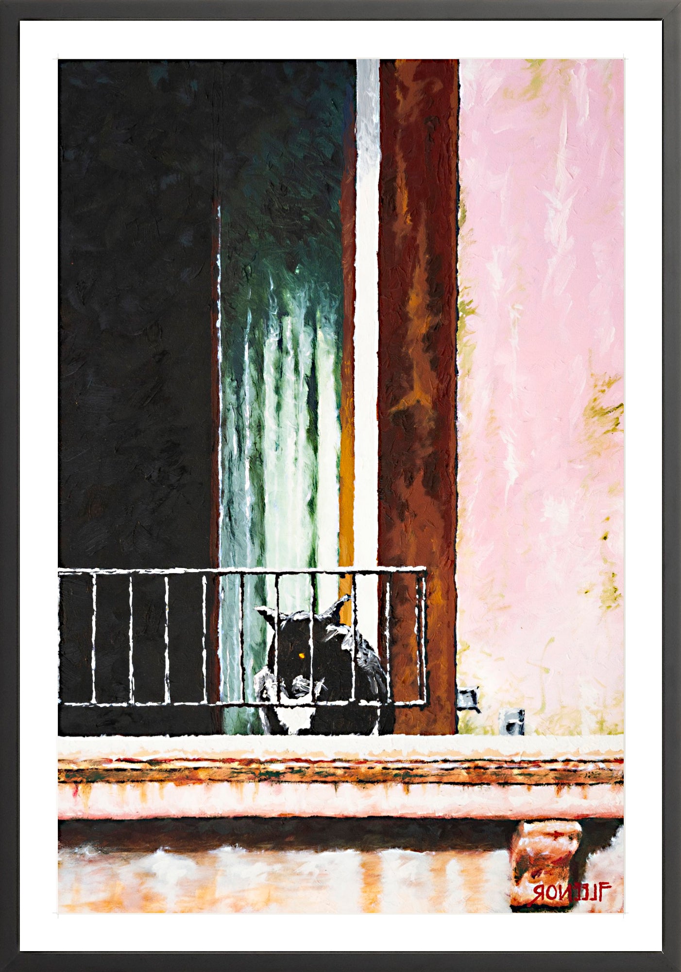 #Framed Print_30x45"_Black