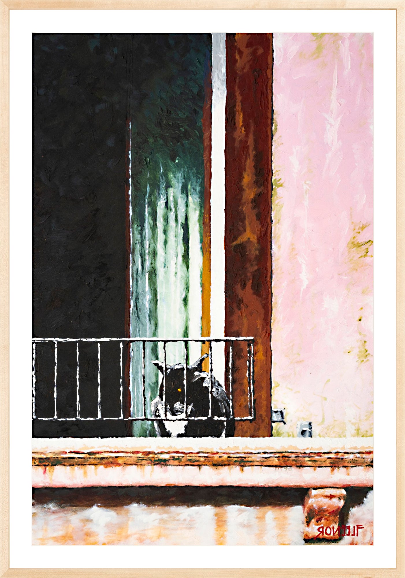 #Framed Print_30x45"_Natural