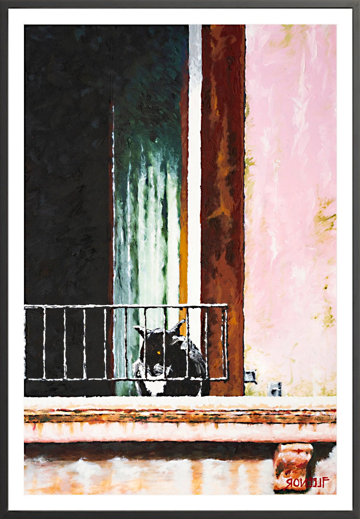 #Framed Print_40x60"_Black