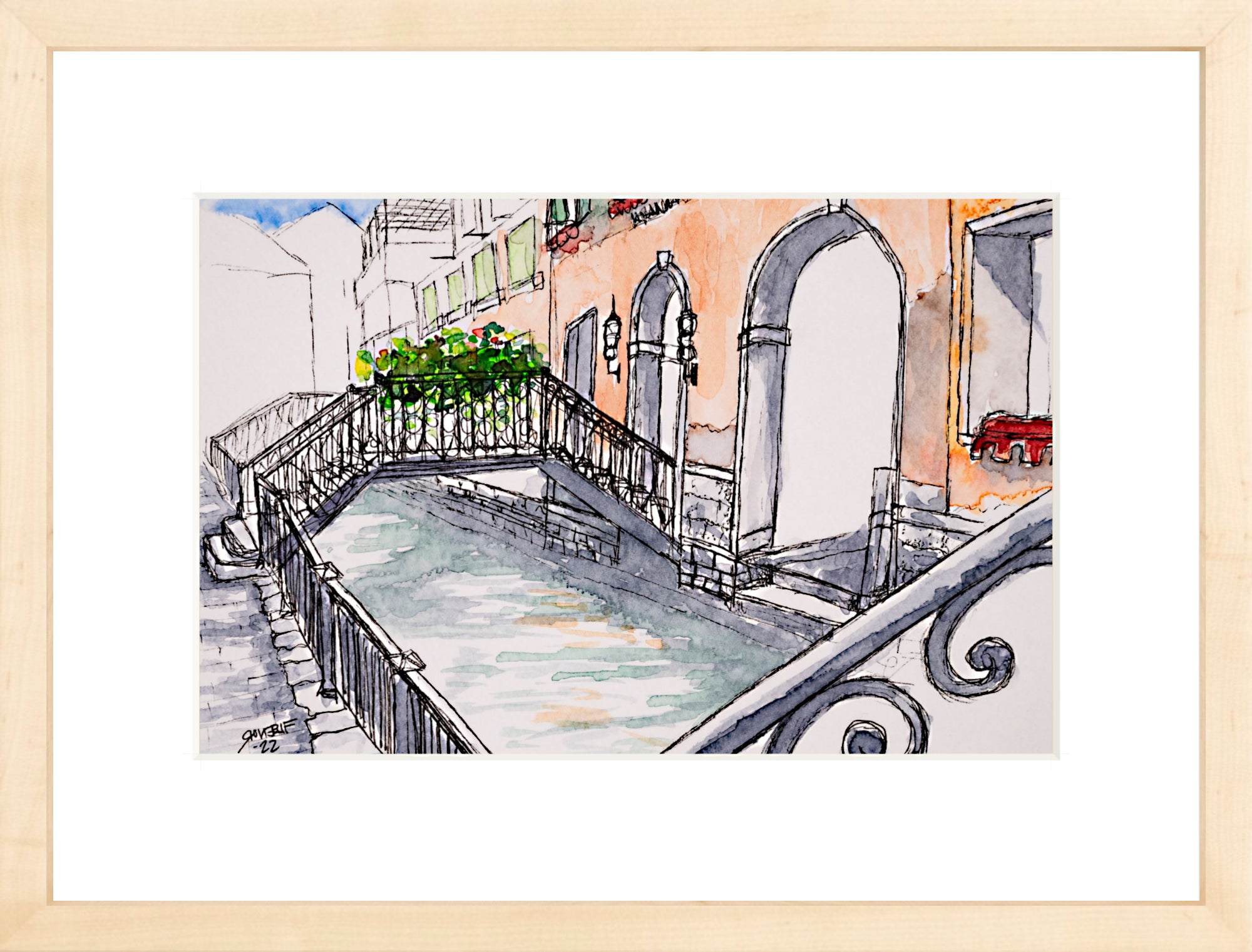 #Framed Print_8x12"_Natural