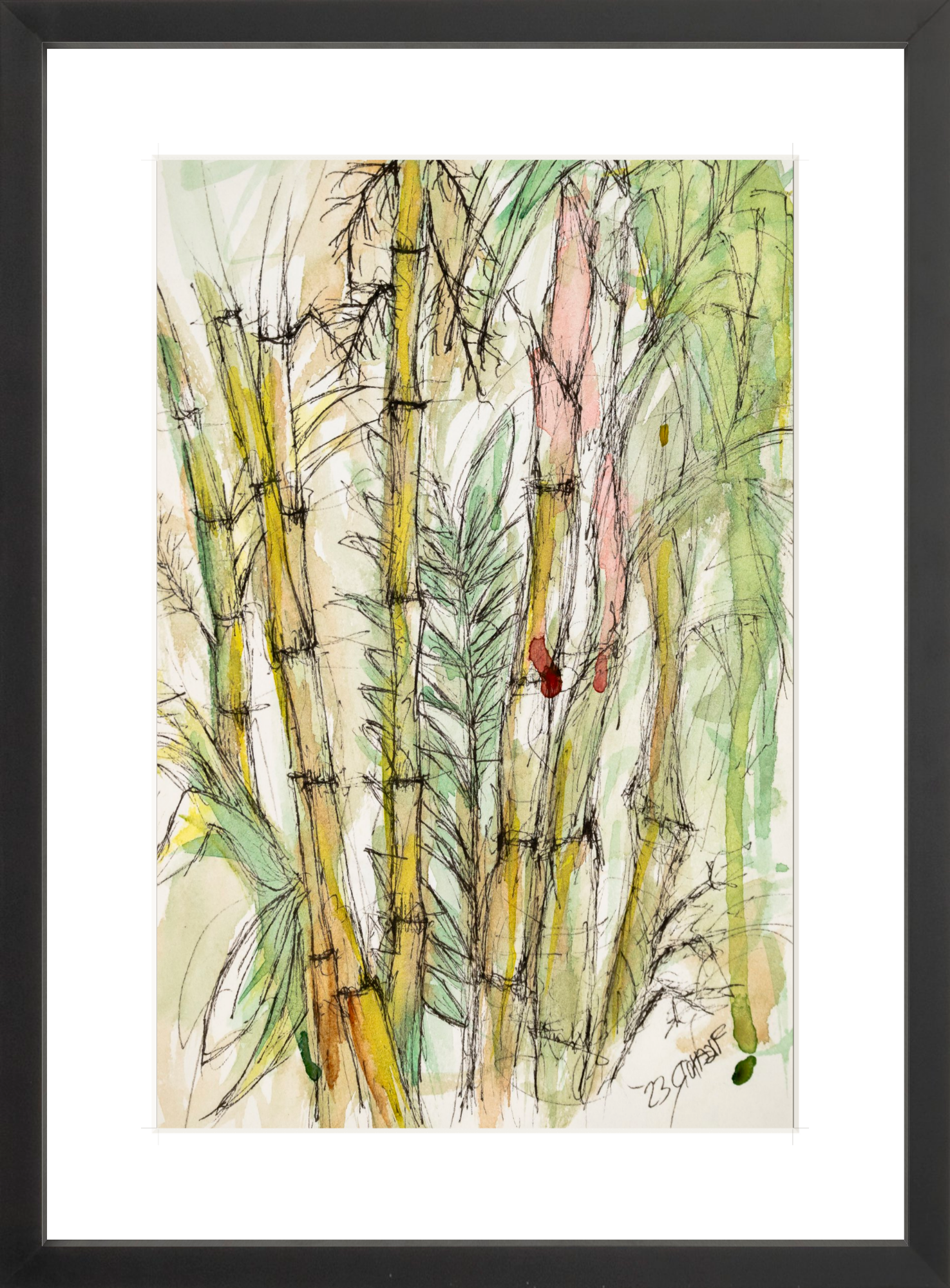 #Framed Print_12x18”_Black
