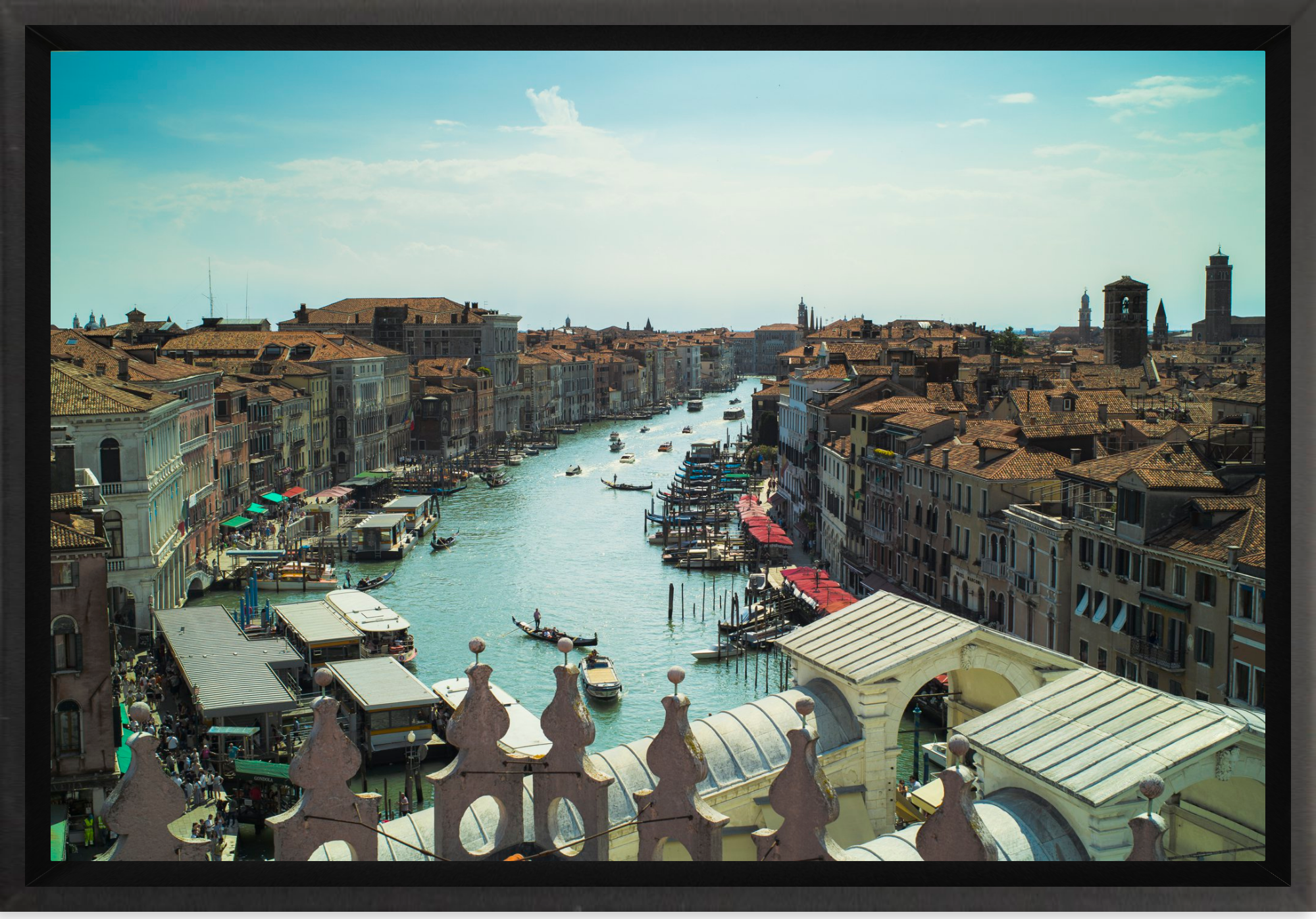#Framed Canvas_12x8"_Black