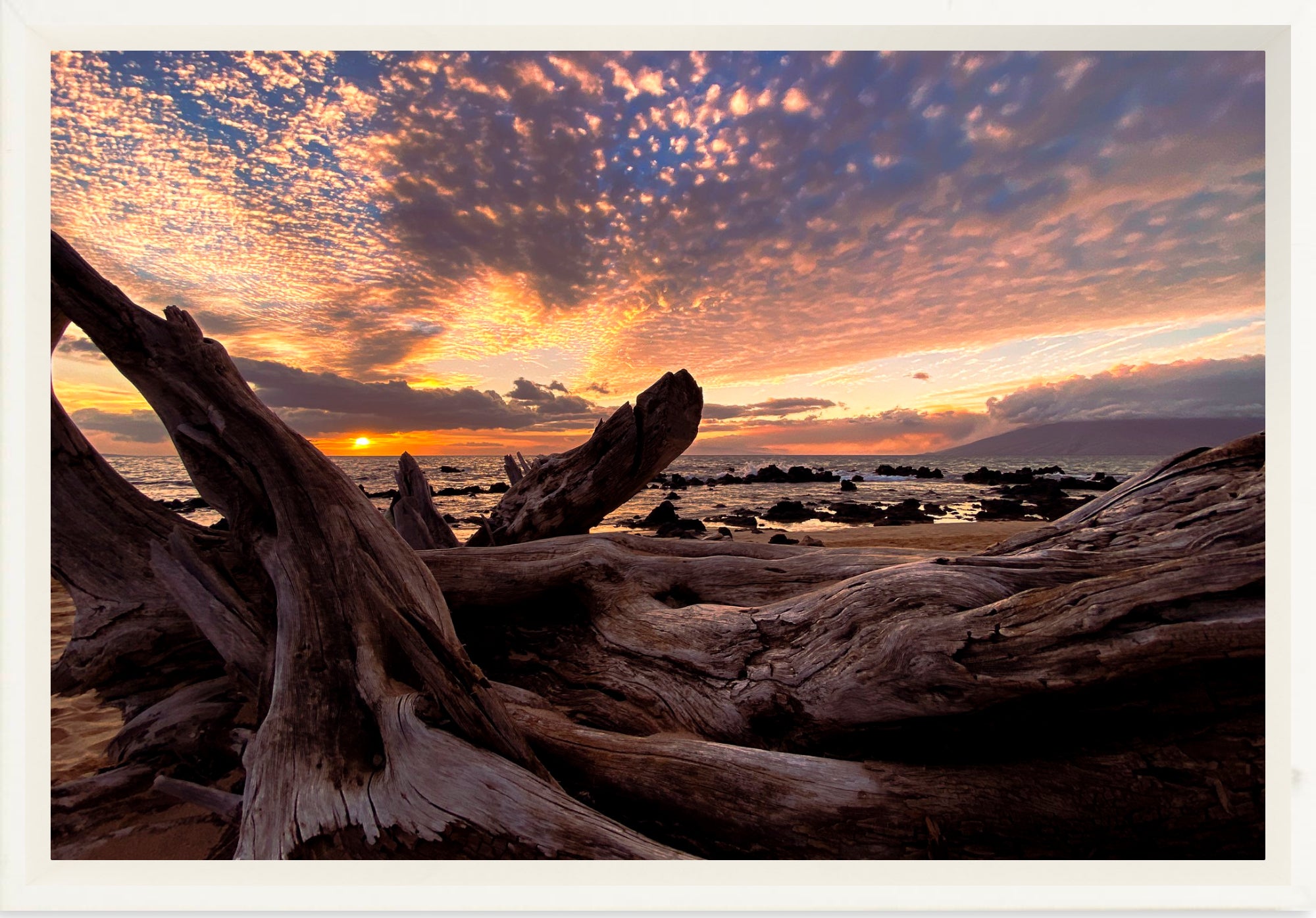 #Framed Canvas_12x8"_White