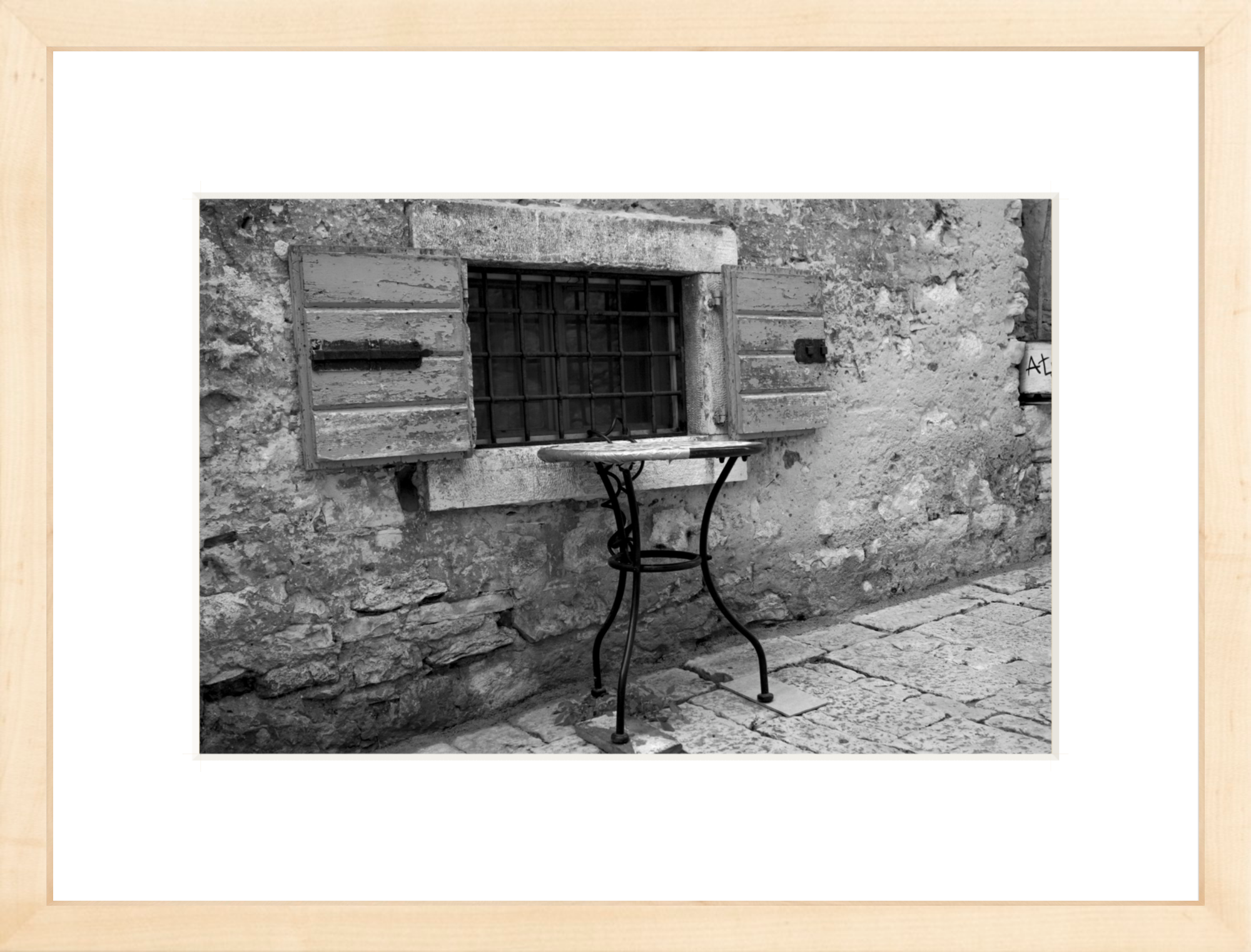 #Framed Print_12x8"_Natural