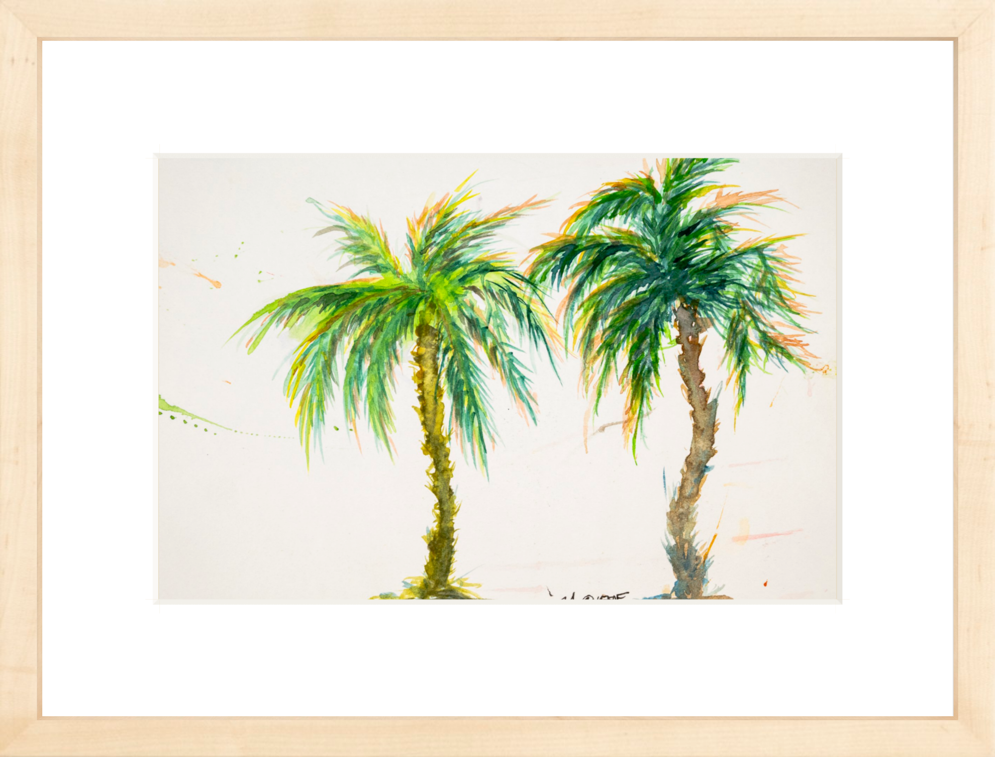 #Framed Print_12x8"_Natural