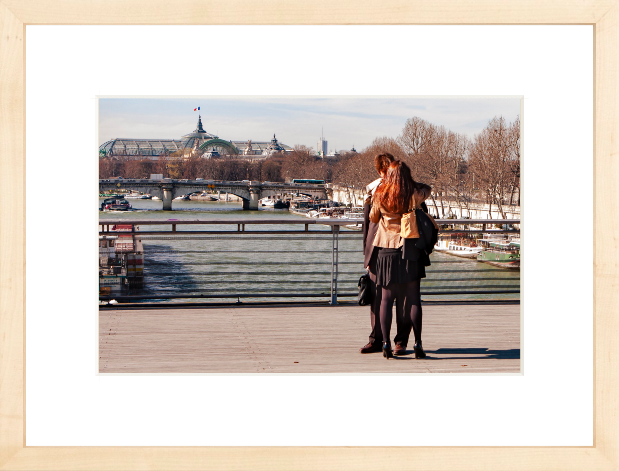 #Framed Print_12x8"_Natural