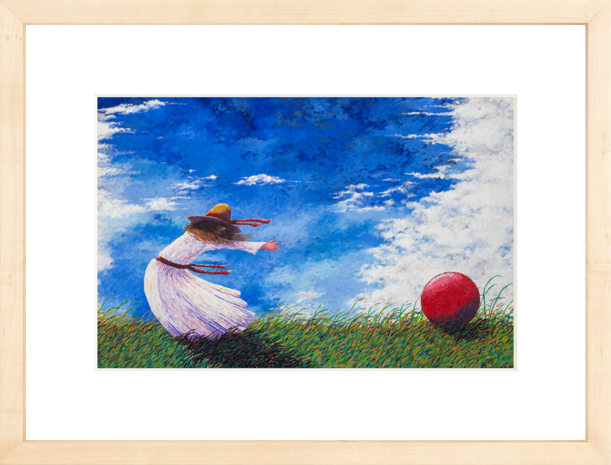 #Framed Print_12x8"_Natural