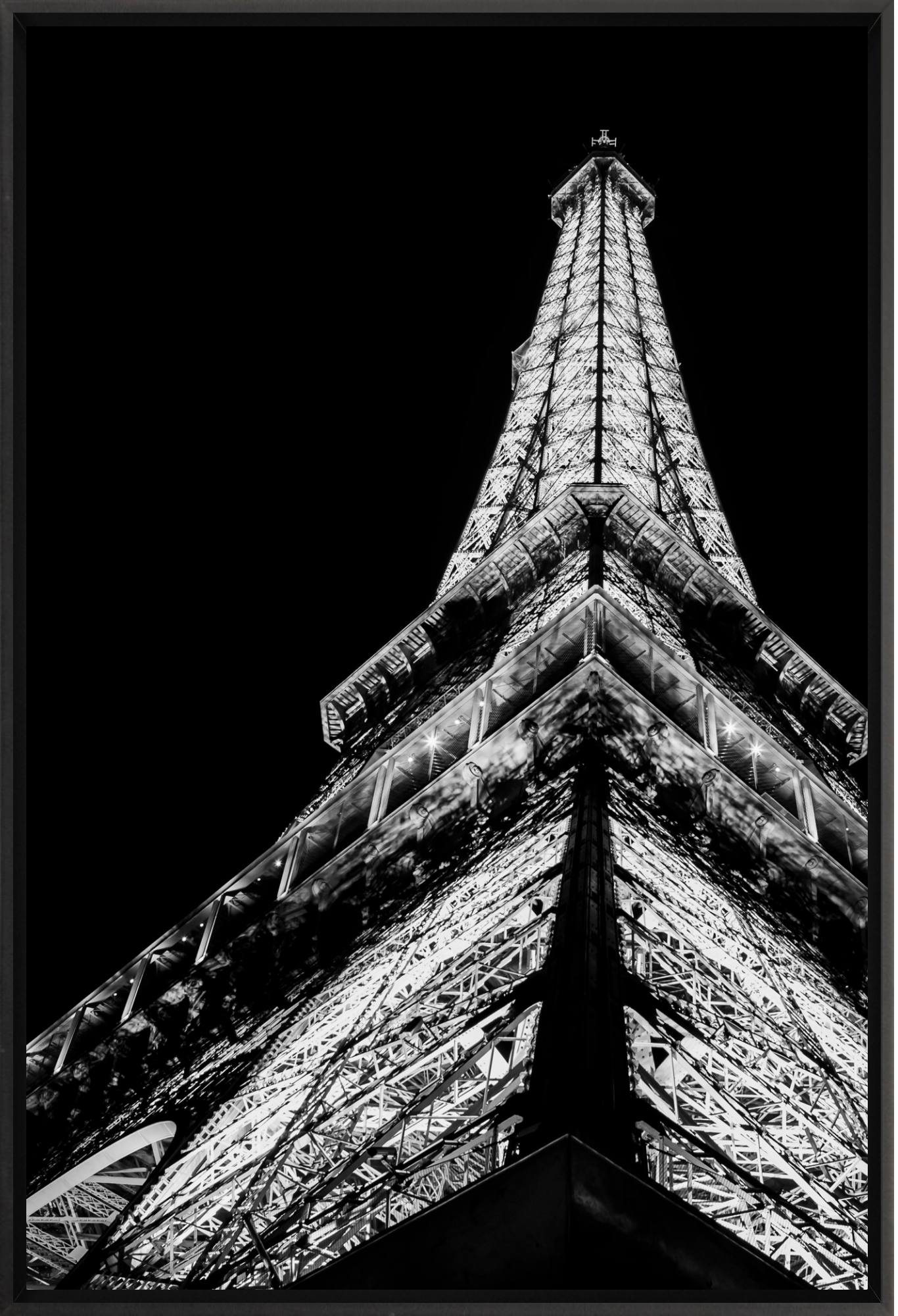 #Framed Canvas_16x24"_Black