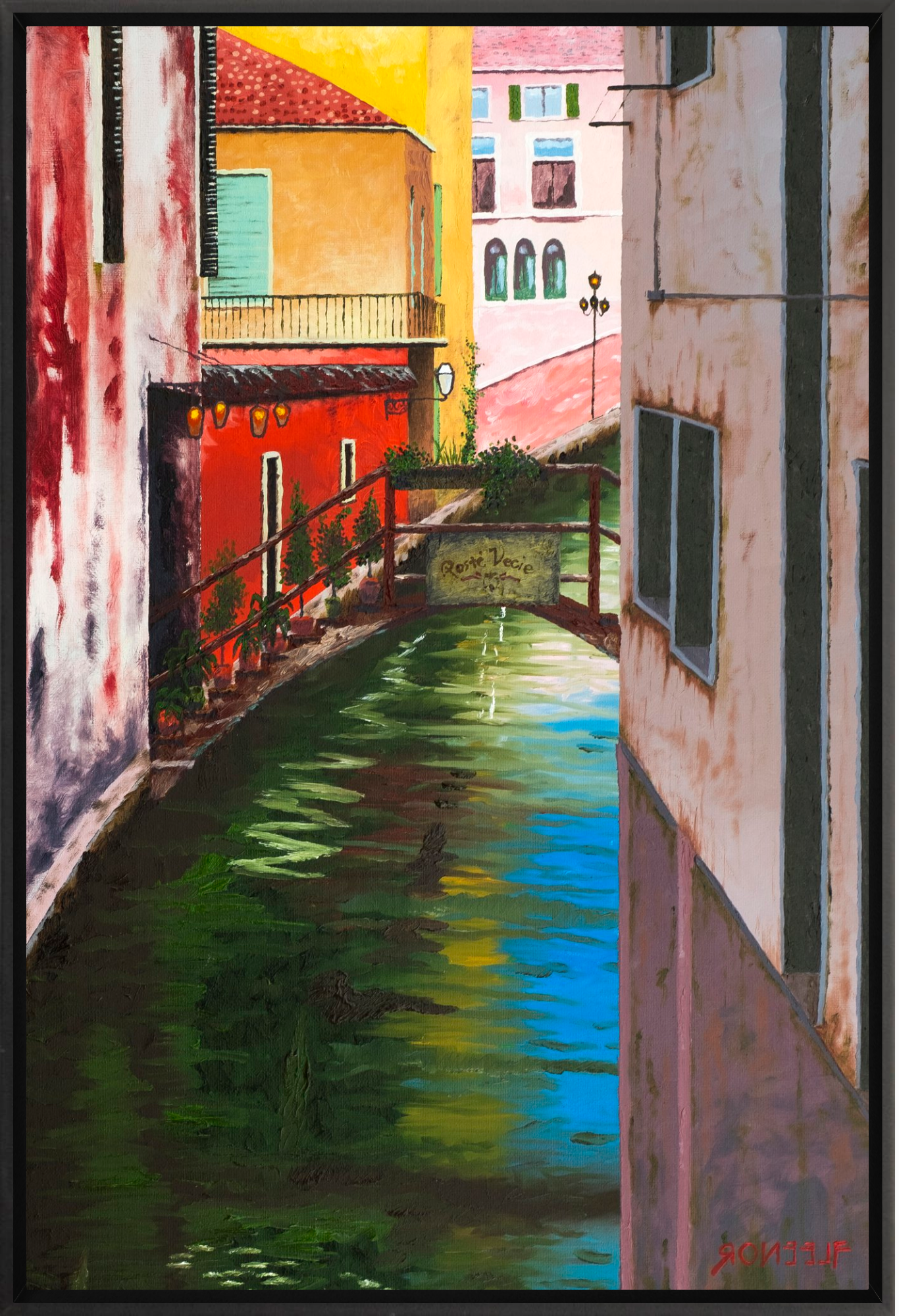 #Framed Canvas_16x24"_Black