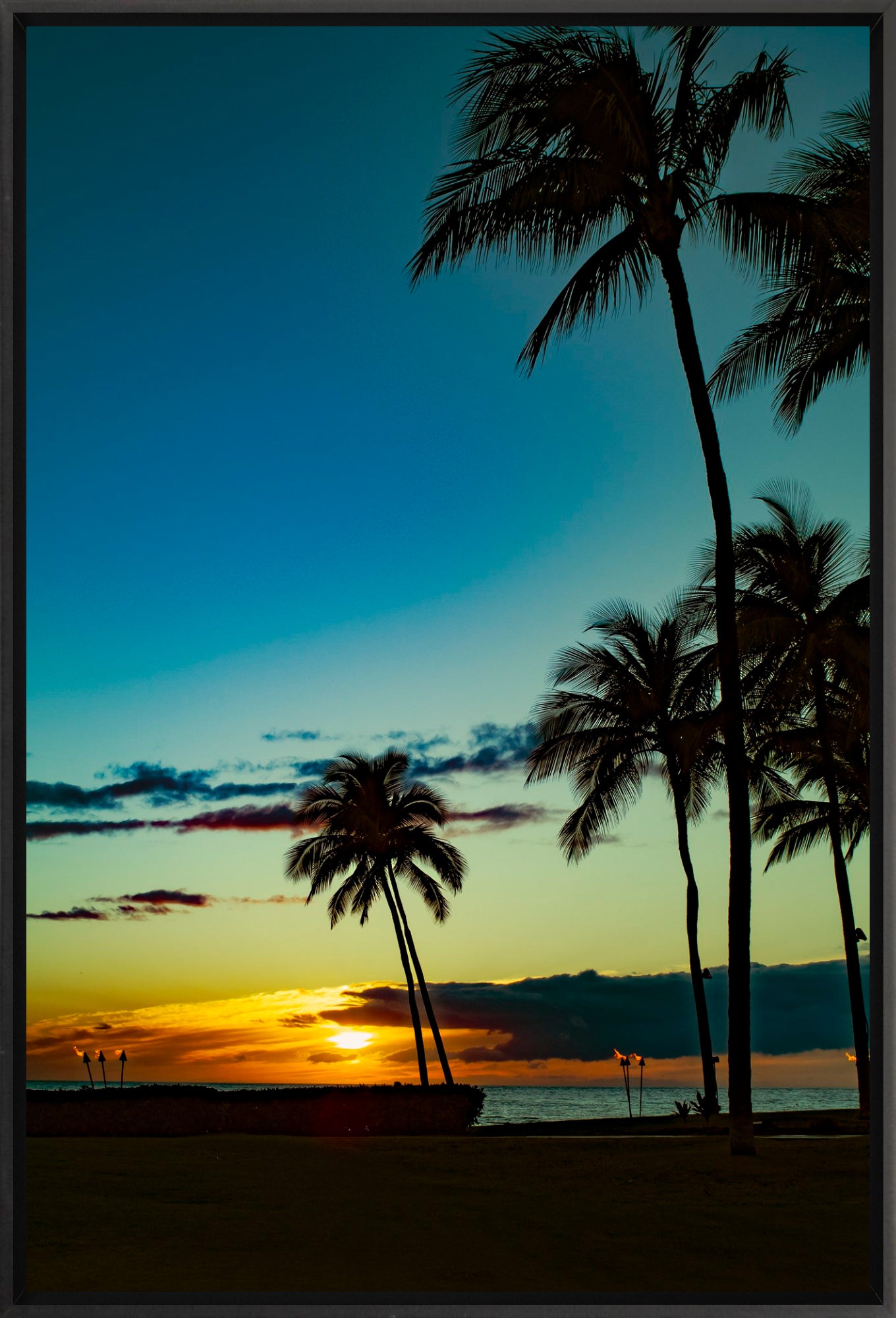 #Framed Canvas_24x36"_Black