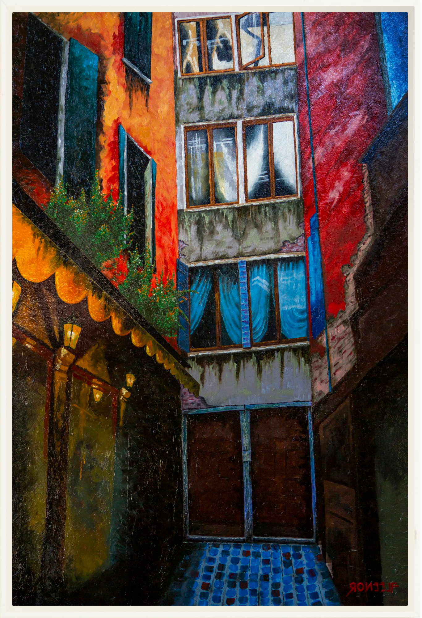 #Framed Canvas_16x24"_White