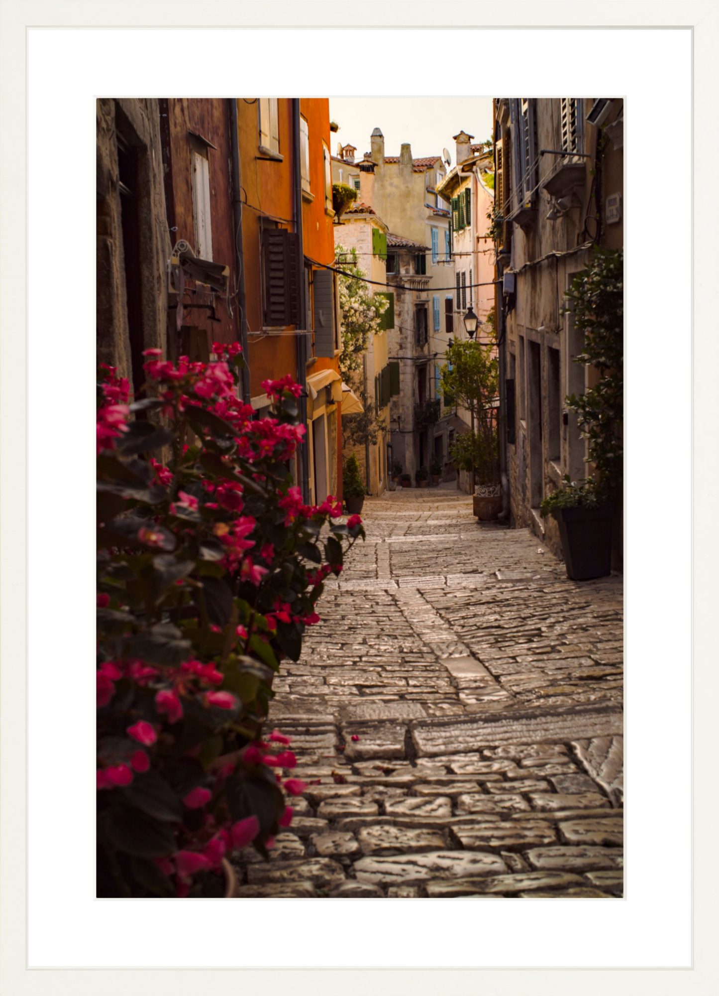 #Framed Print_16x24"_White