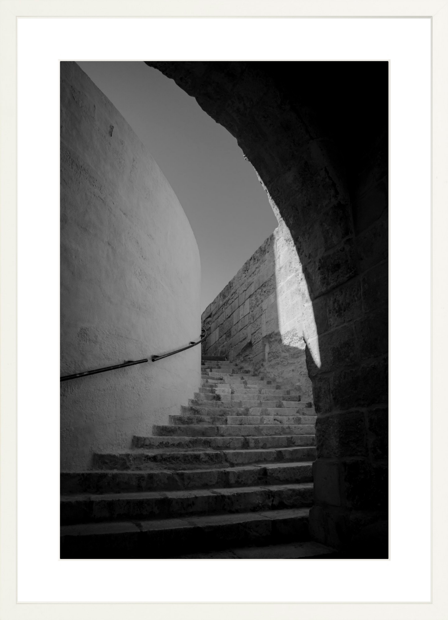#Framed Print_16x24"_White
