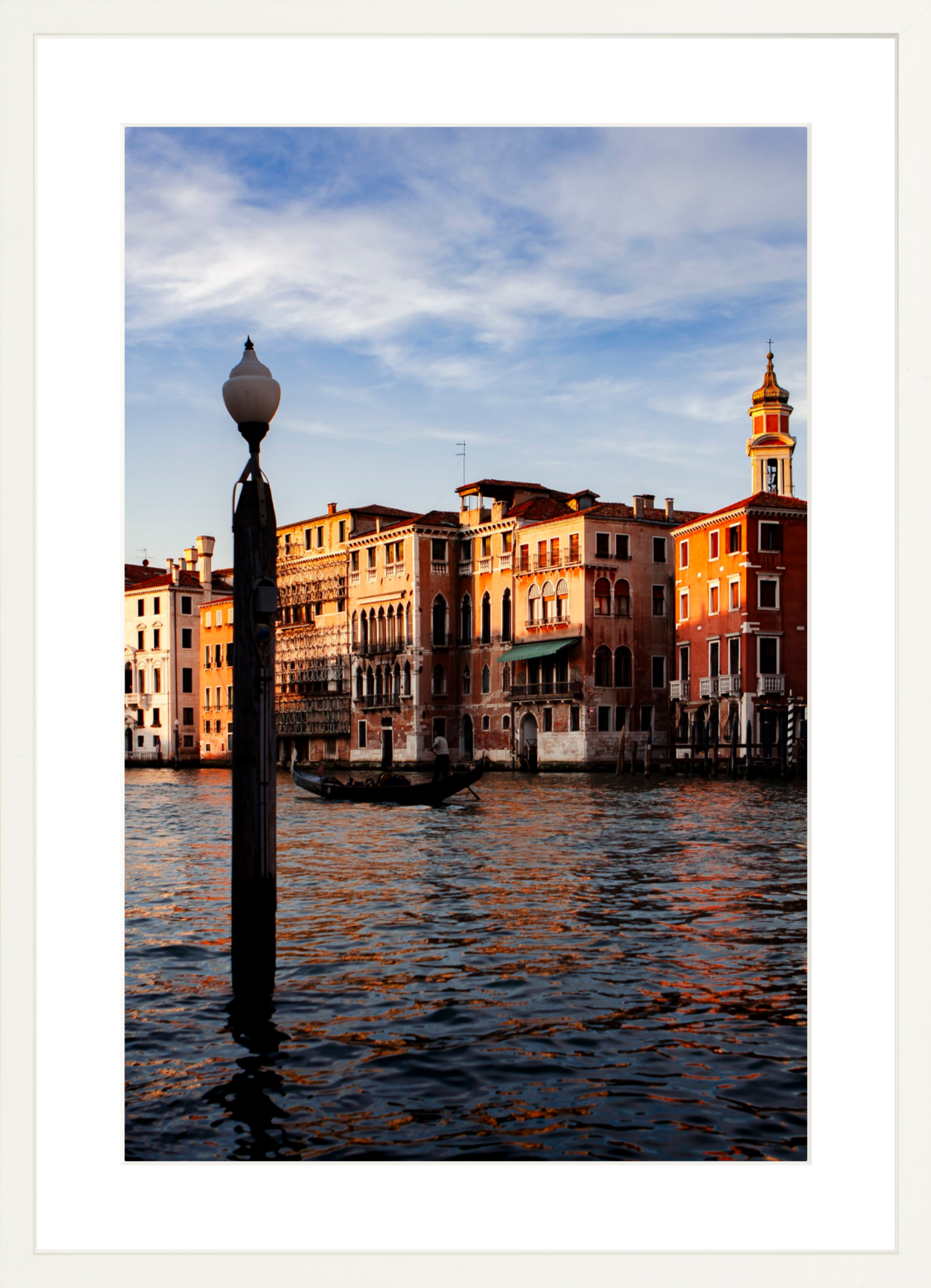 #Framed Print_16x24"_White