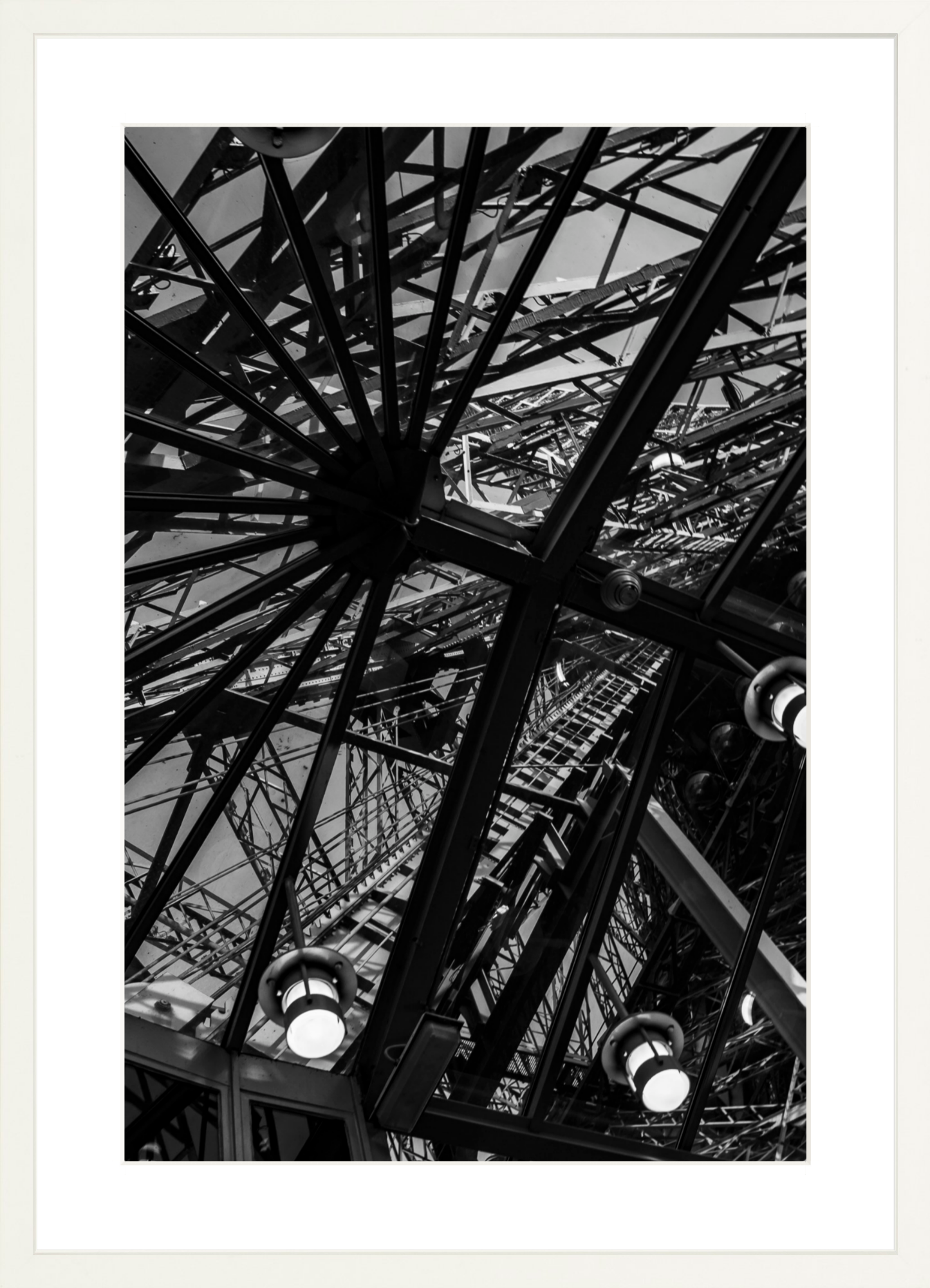 #Framed Print_16x24"_White