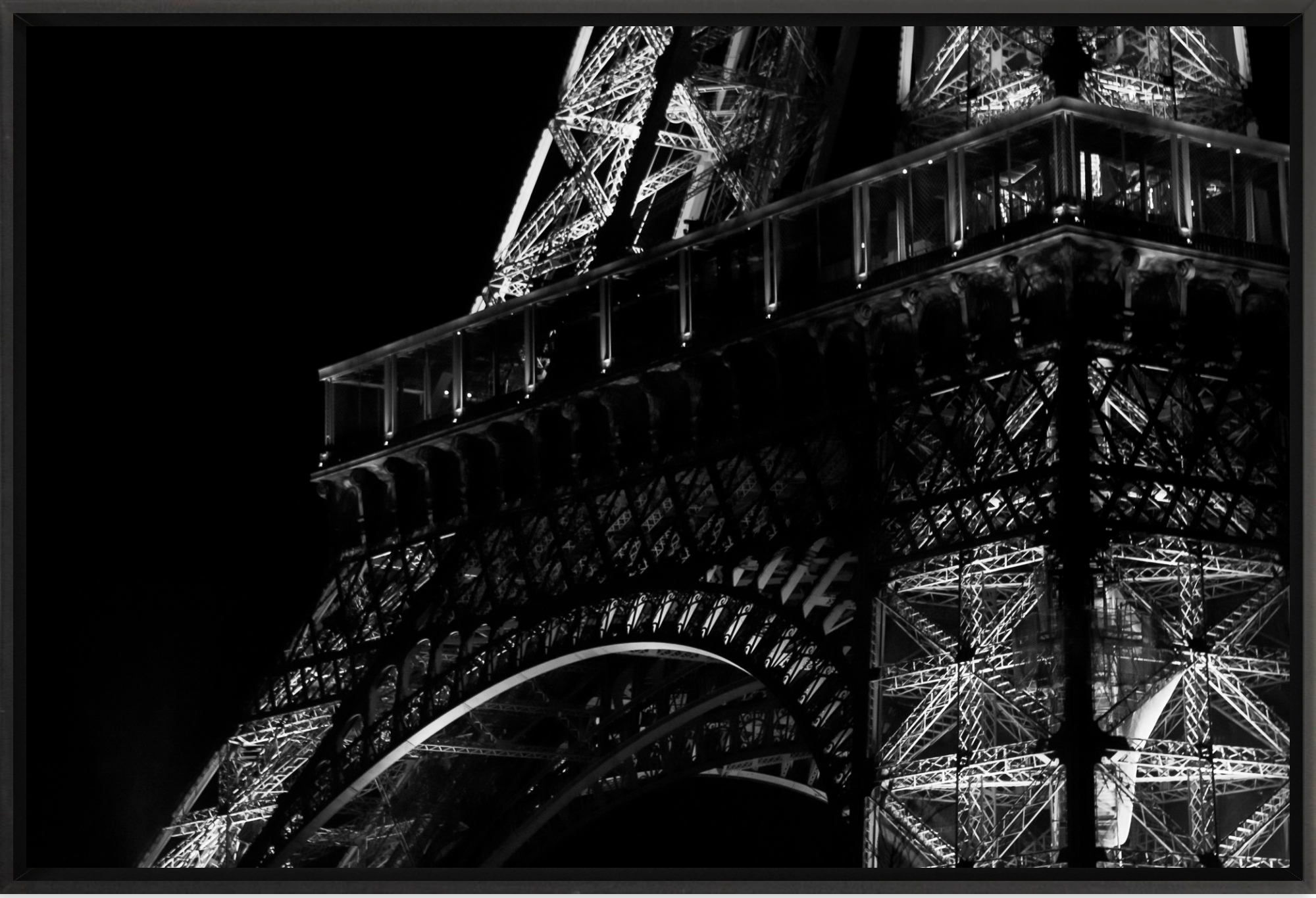 #Framed Canvas_24x16”_Black