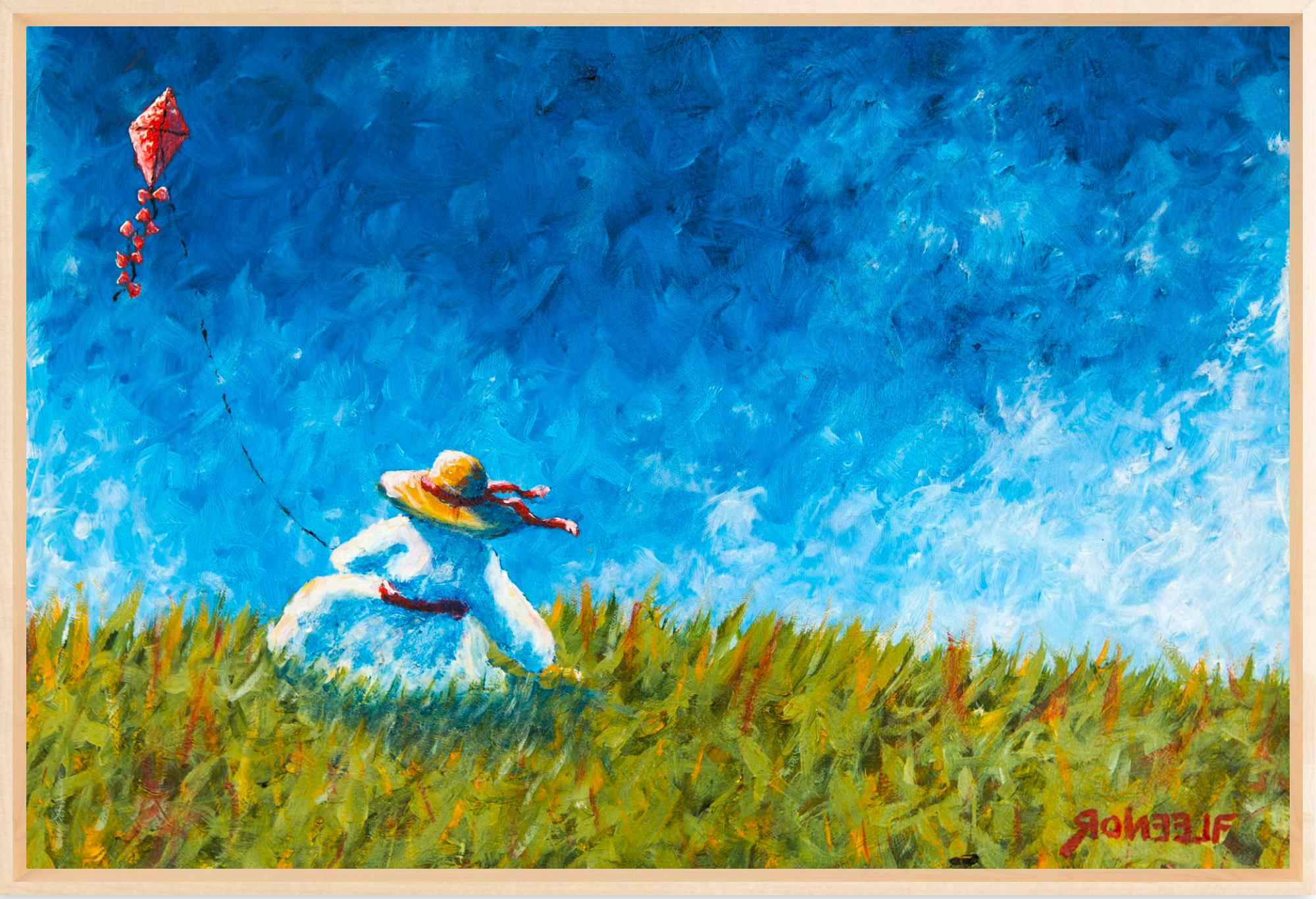 #Framed Canvas_24x16”_Natural