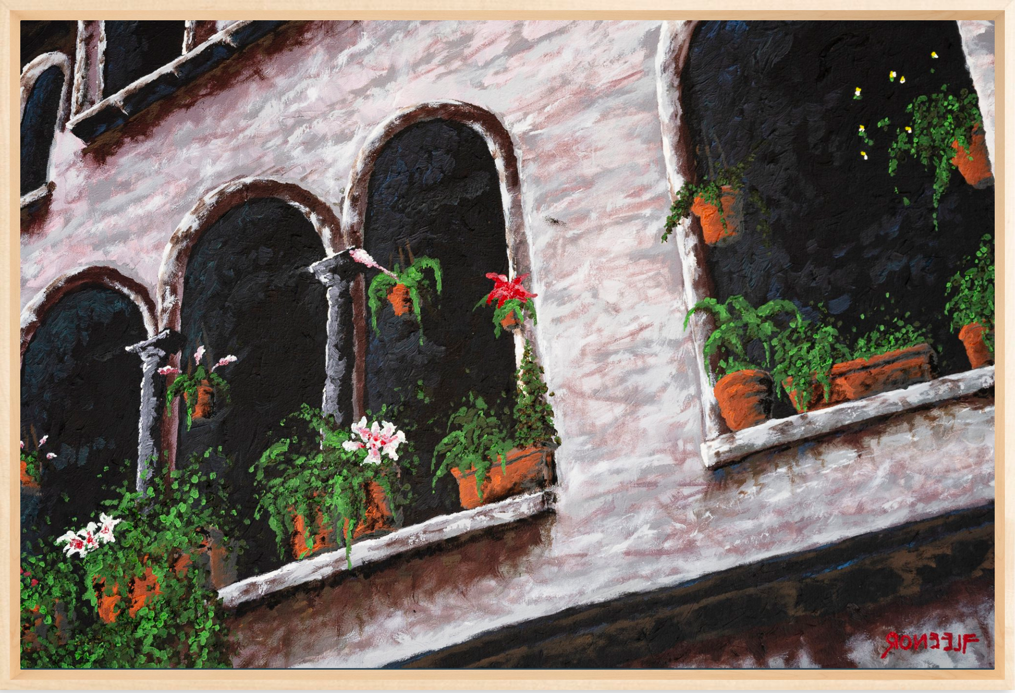 #Framed Canvas_24x16”_Natural