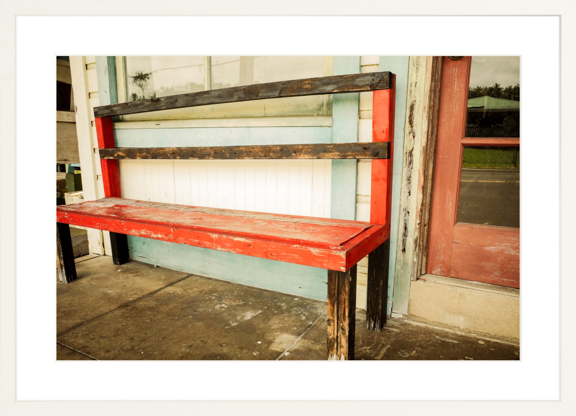 #Framed Print_24x16"_White