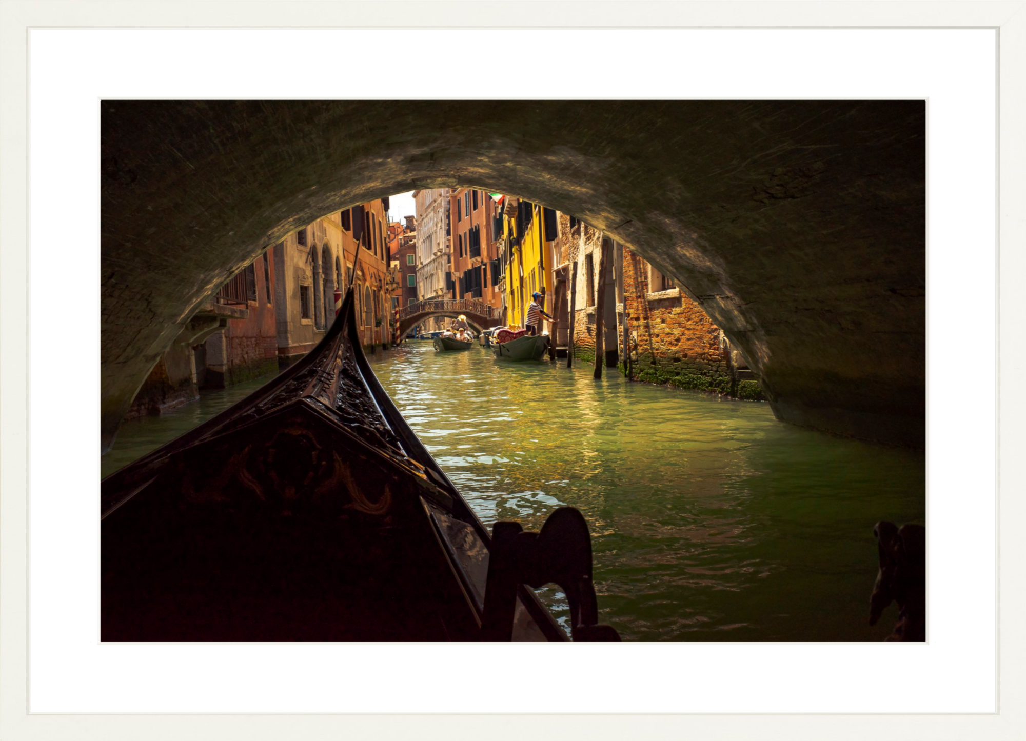 #Framed Print_24x16"_White