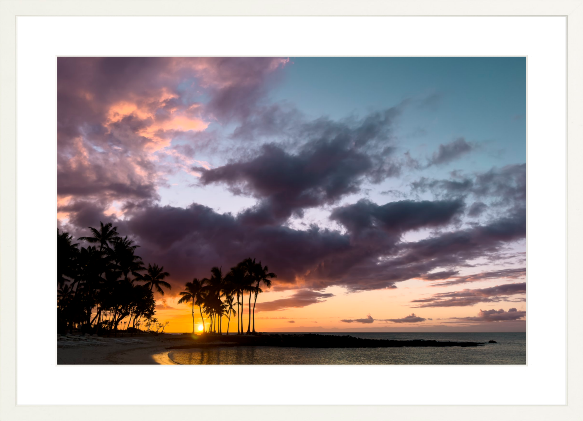 #Framed Print_24x16"_White