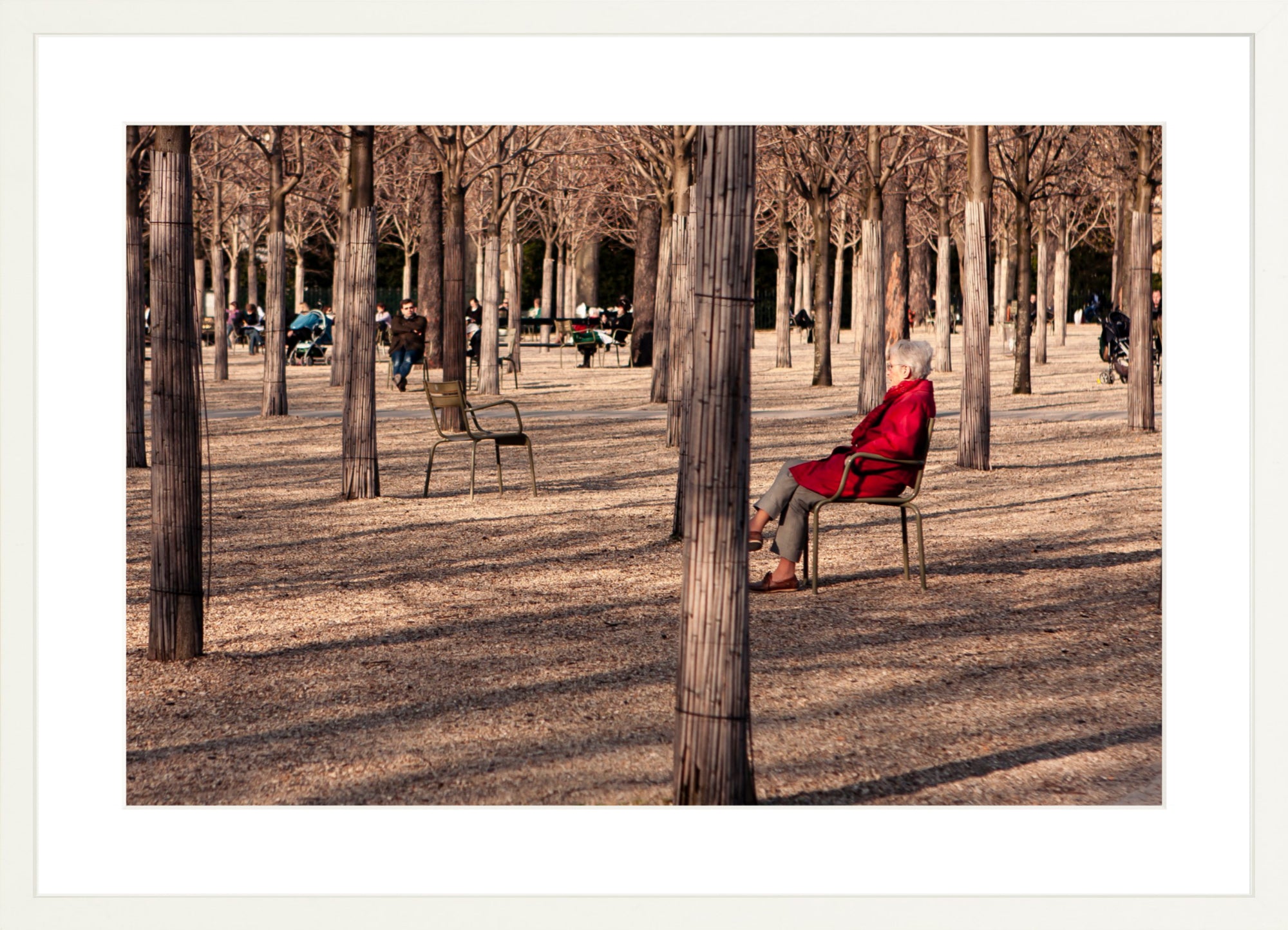 #Framed Print_24x16"_White