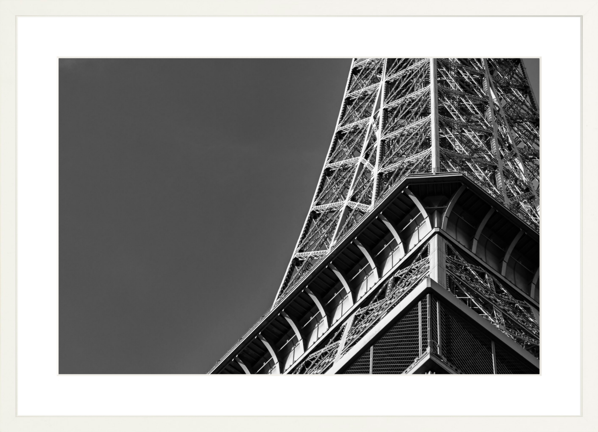 #Framed Print_24x16"_White
